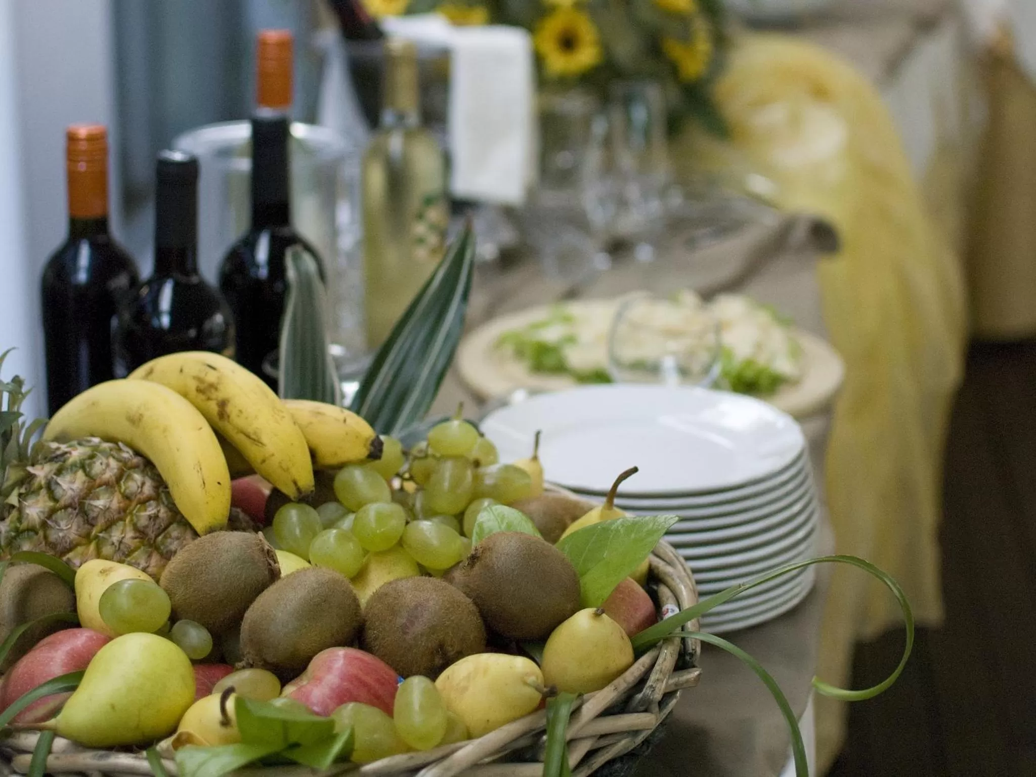 Food close-up in Hotel Cube