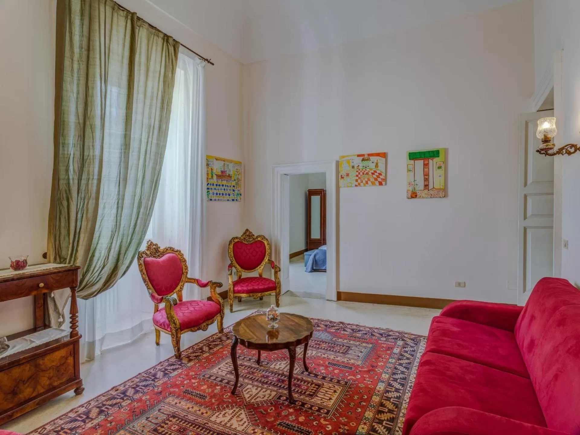 Seating area in Dimora San Leucio