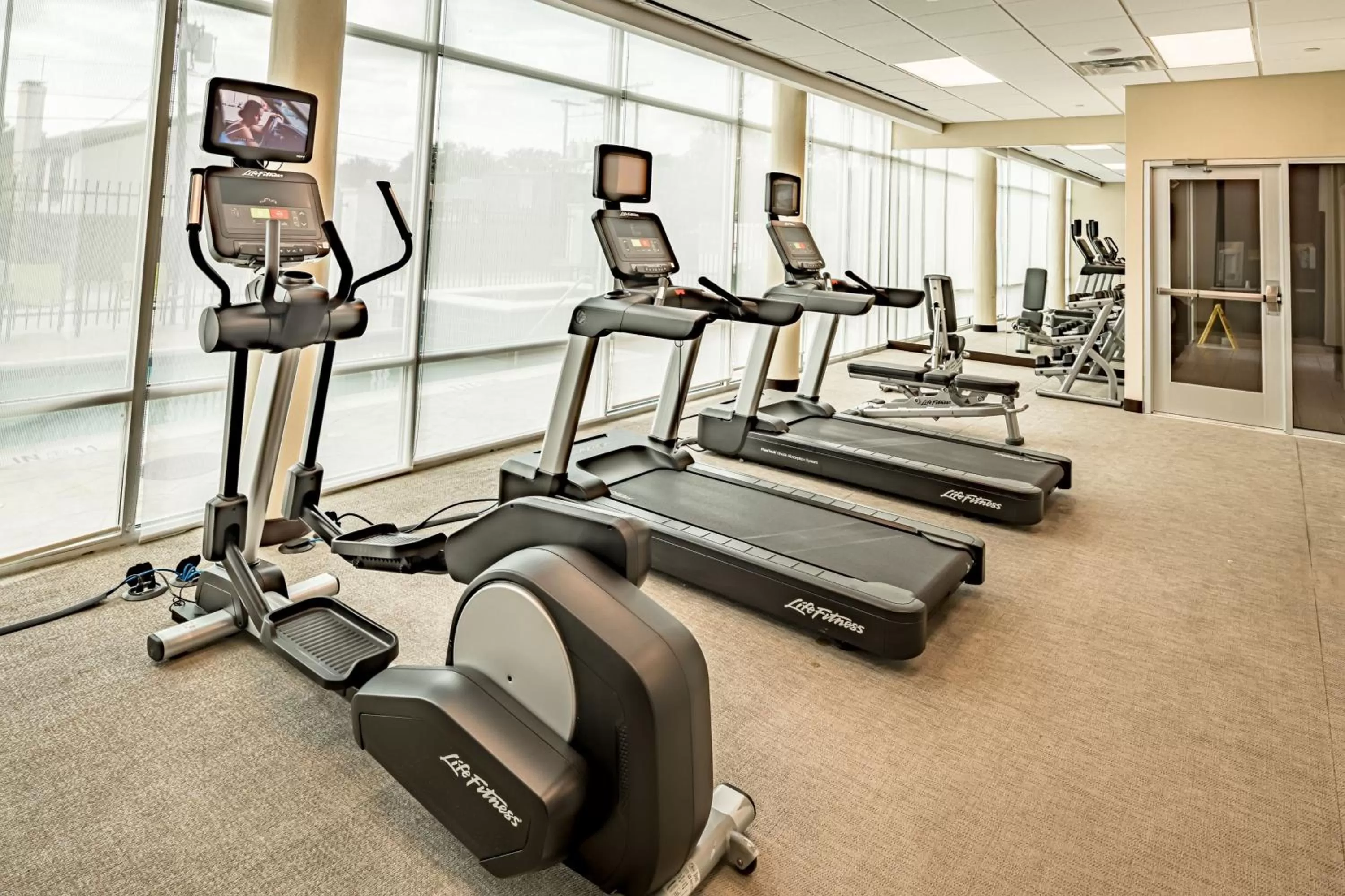 Fitness centre/facilities in SpringHill Suites Dallas Central Expressway