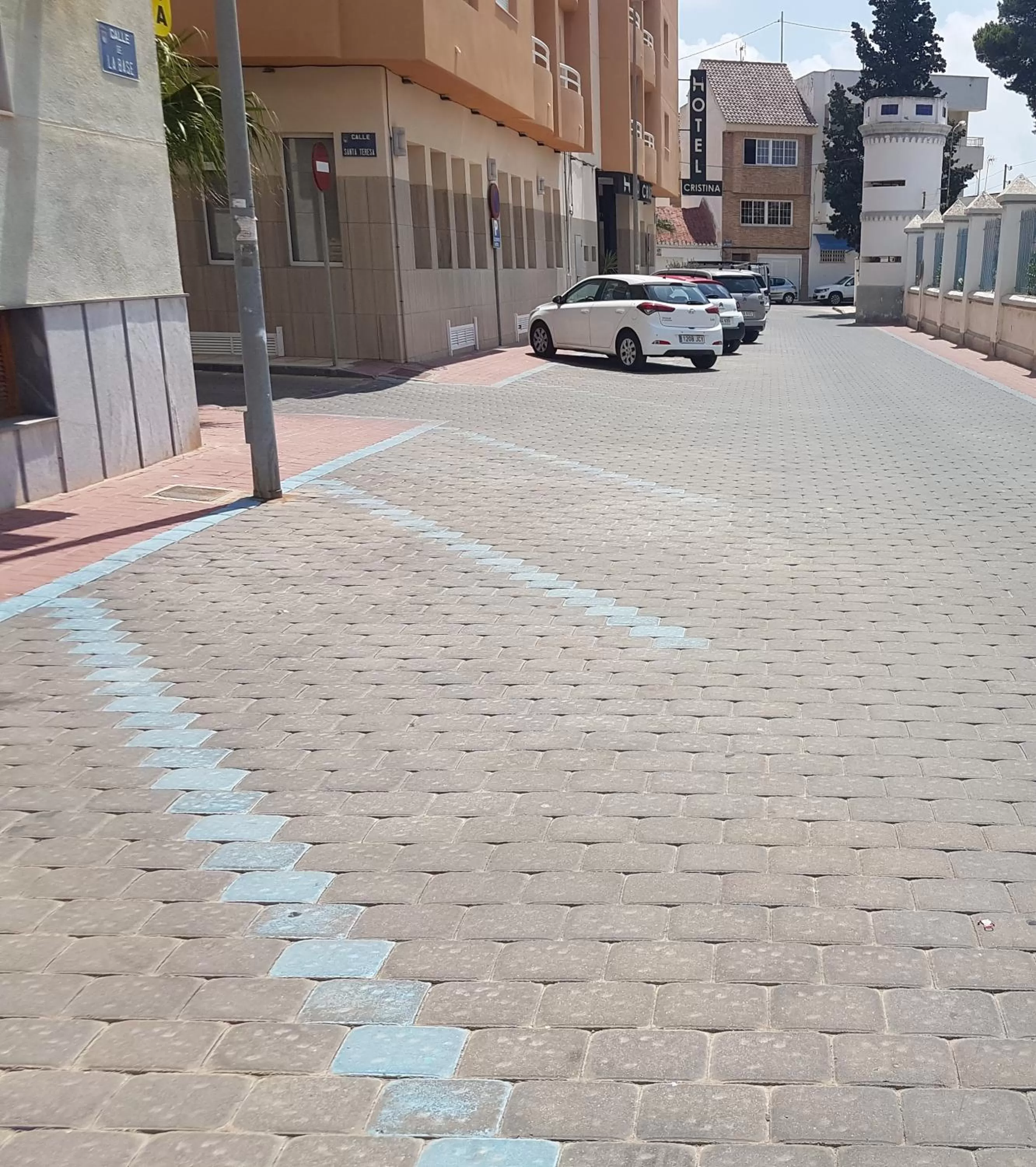 Property building in Hotel Cristina