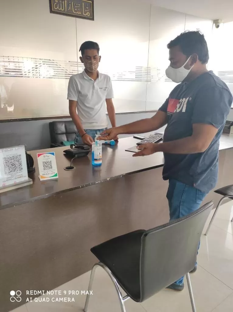 Staff in Airport Gateway Hotel