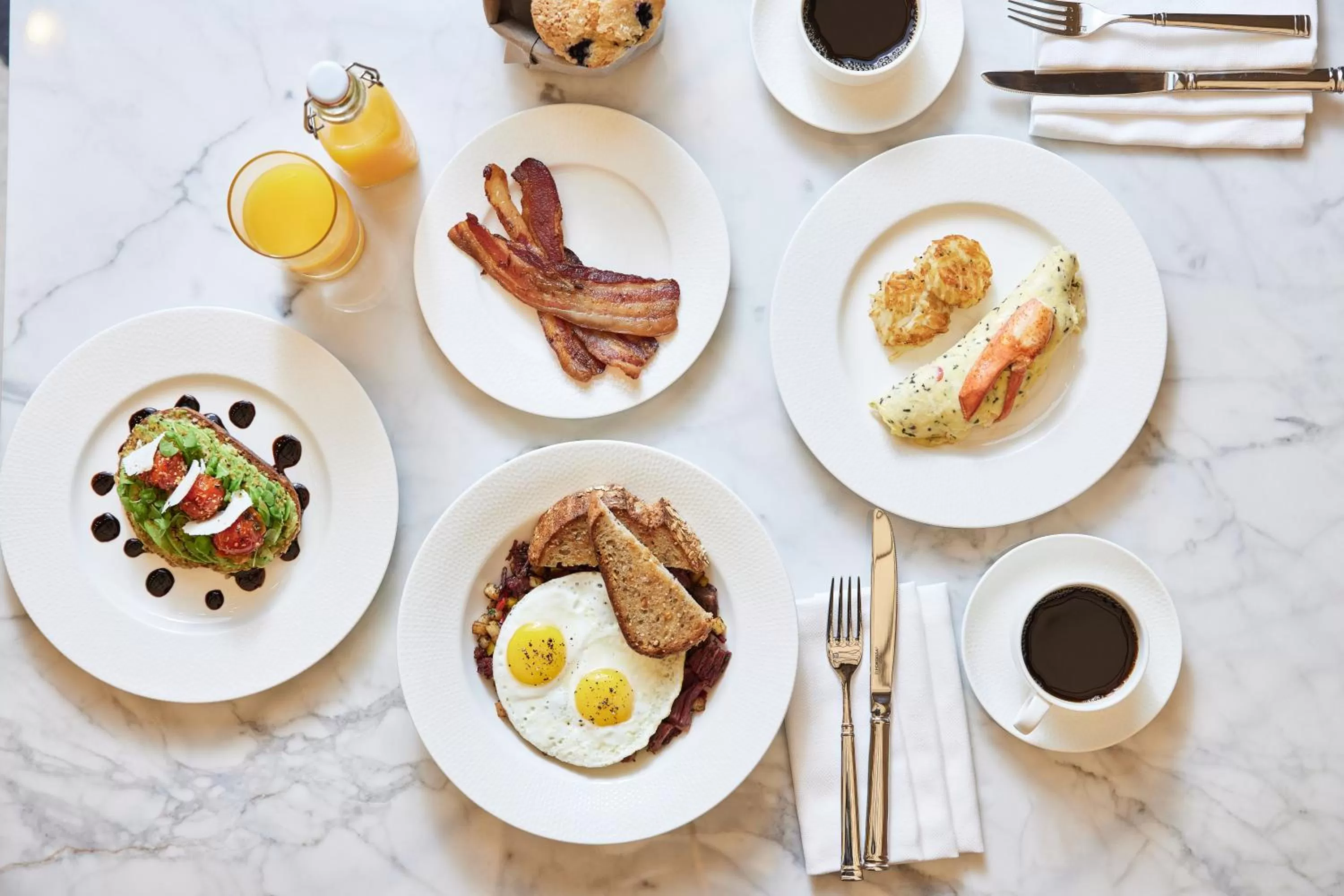 Restaurant/places to eat in The Langham, Boston