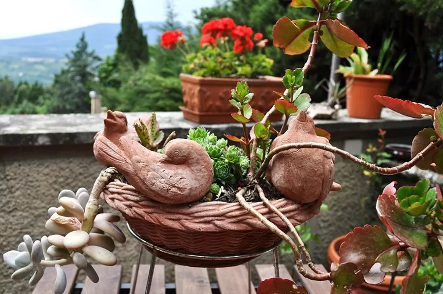 Decorative detail in B&B La Dimora di Alida