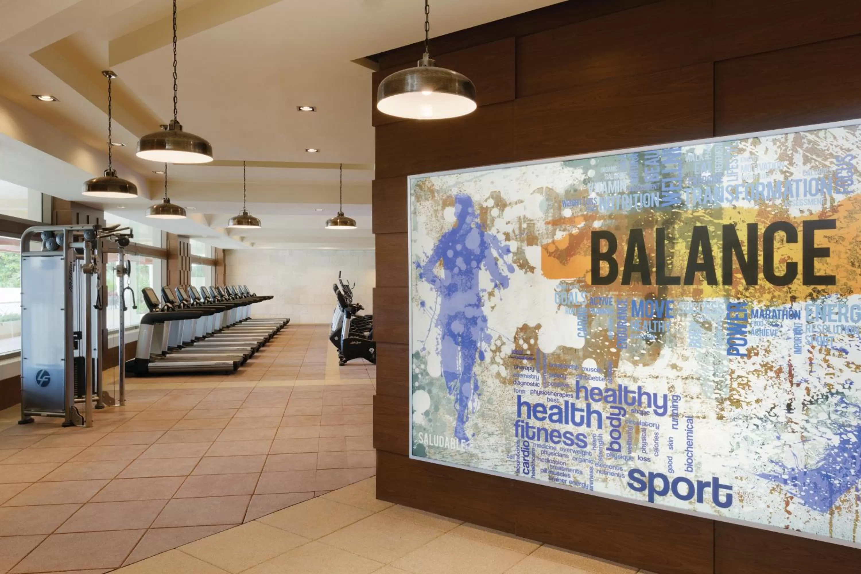 Fitness centre/facilities in Hyatt Ziva Cancun All-Inclusive