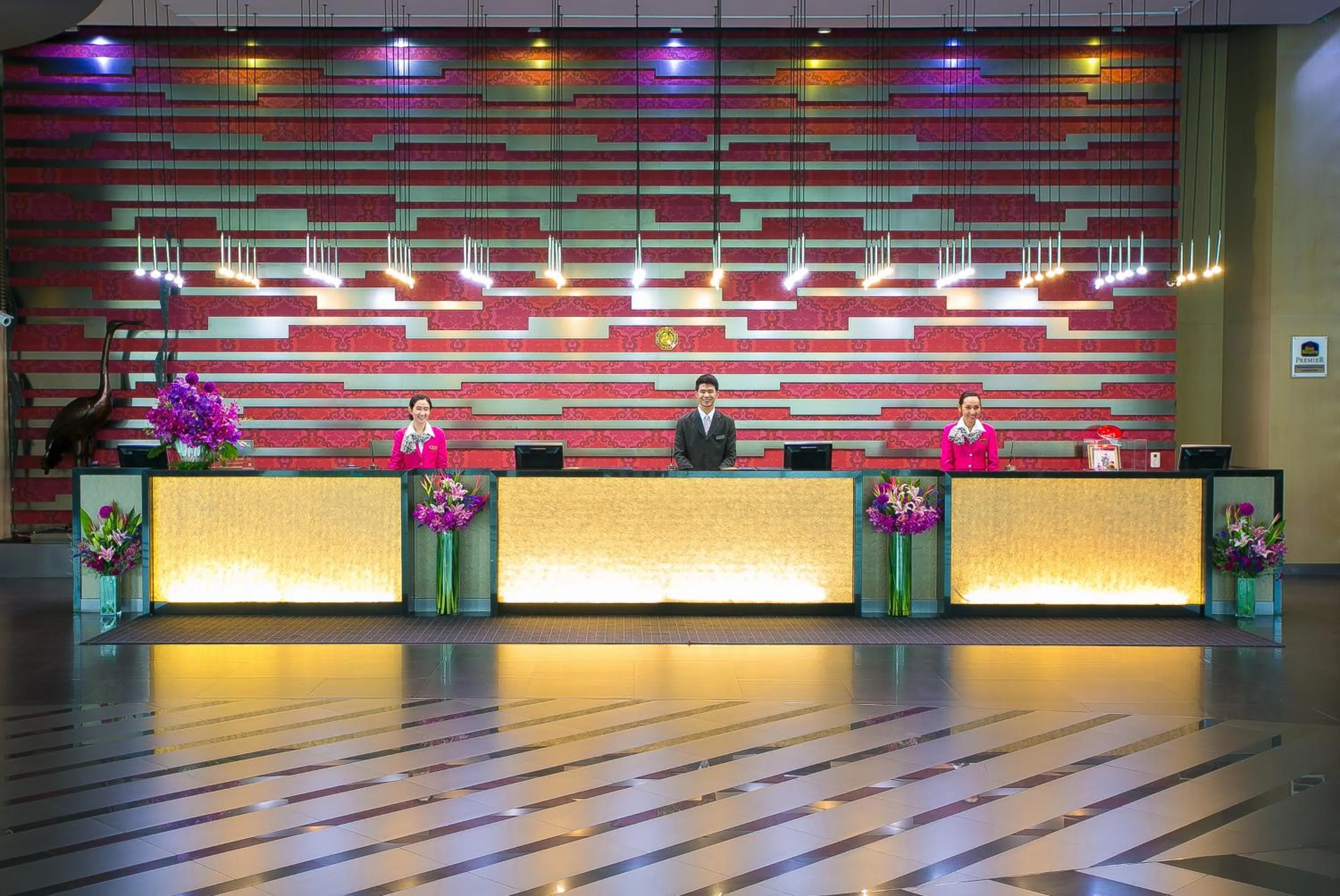 Lobby or reception in Amaranth Suvarnabhumi Hotel - Free Suvarnabhumi Airport Shuttle