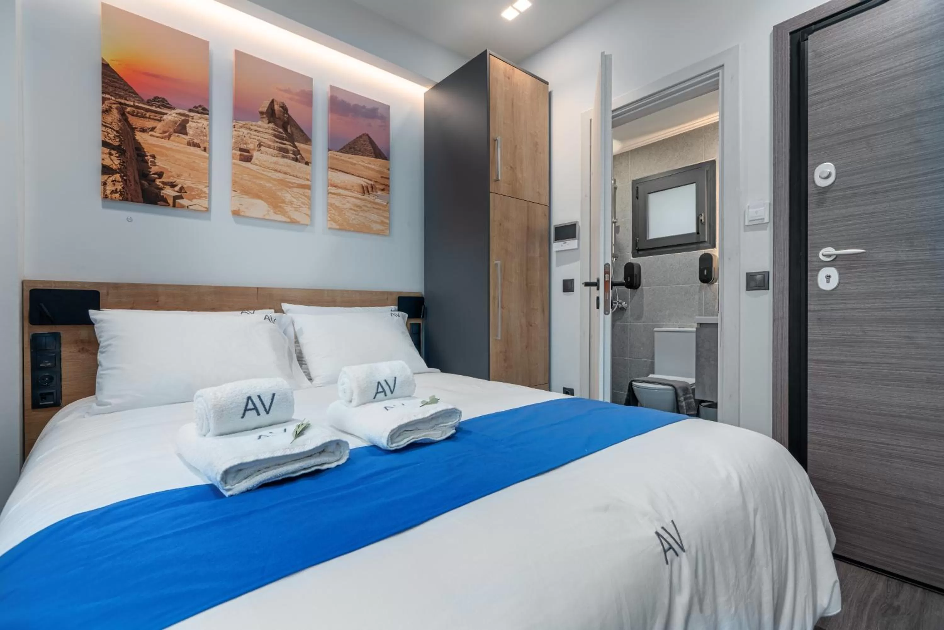 Bed in Exarchia House Project