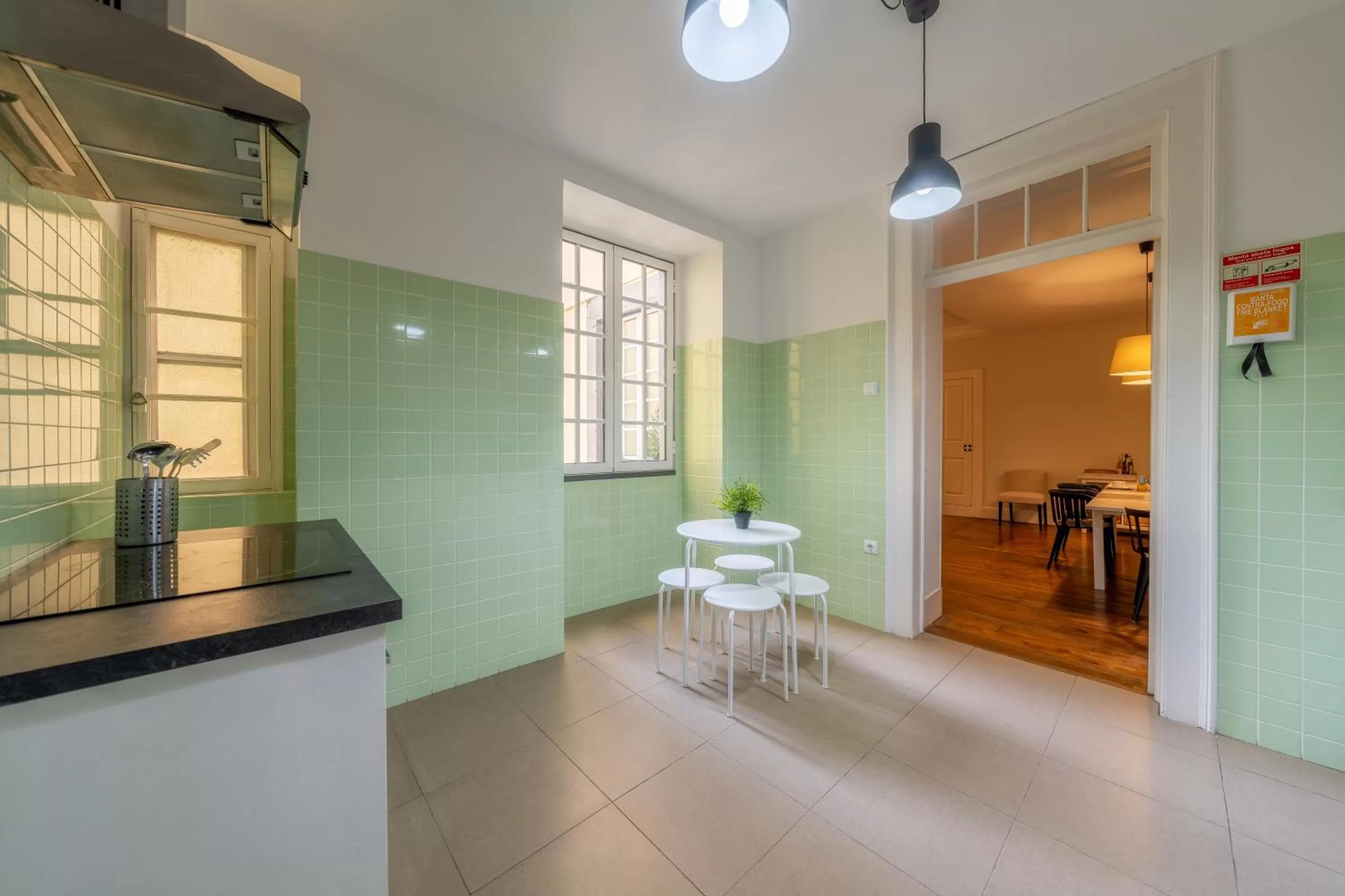 Kitchen or kitchenette in The Wine Lodges by An Island Apart