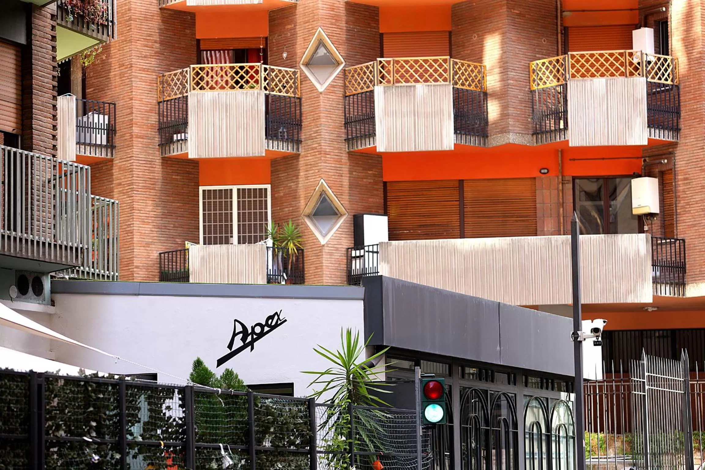 Facade/entrance in Hostel Trastevere