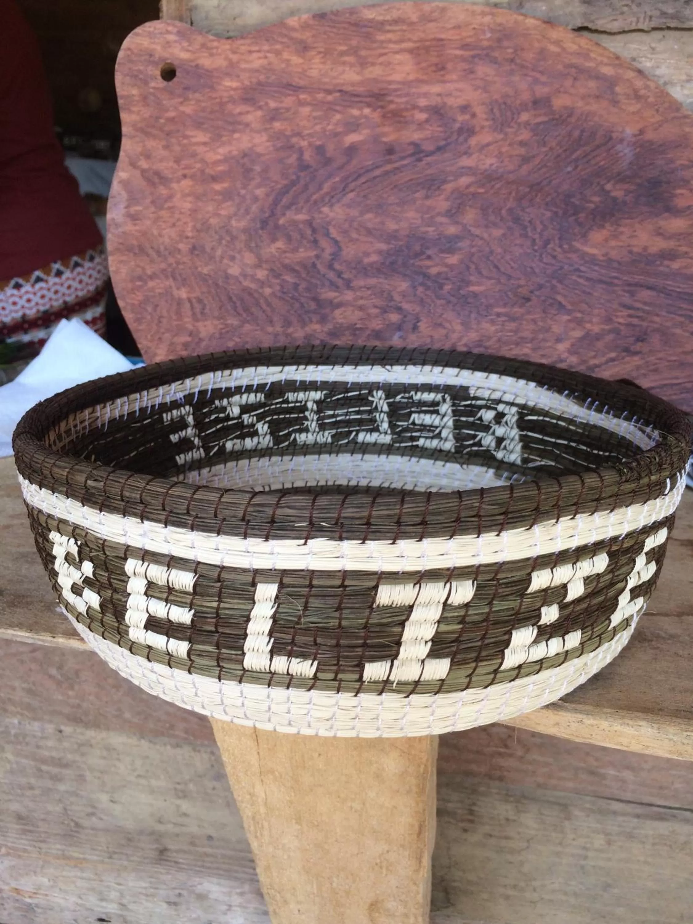 Decorative detail in Sun Creek Lodge