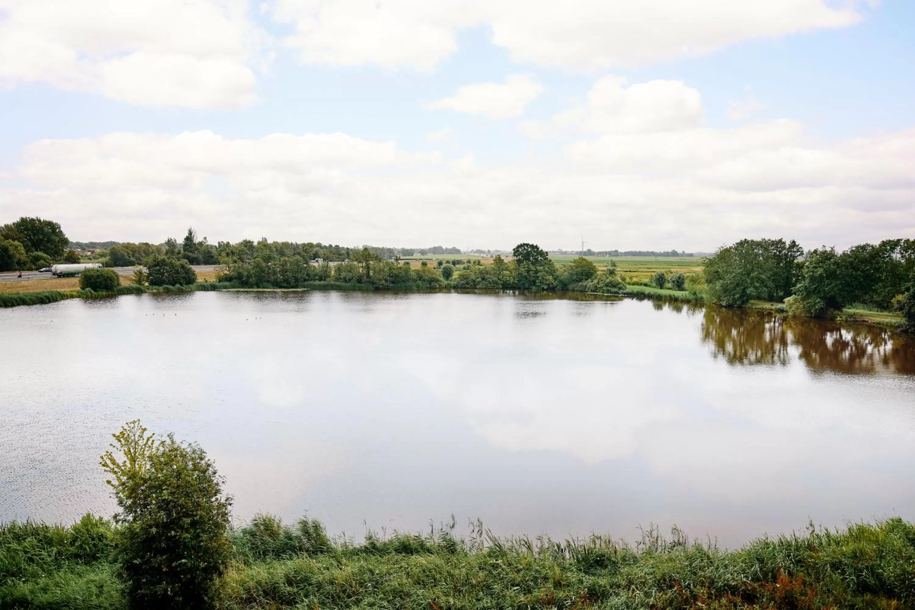 Lake view in Van der Valk Hotel Sneek