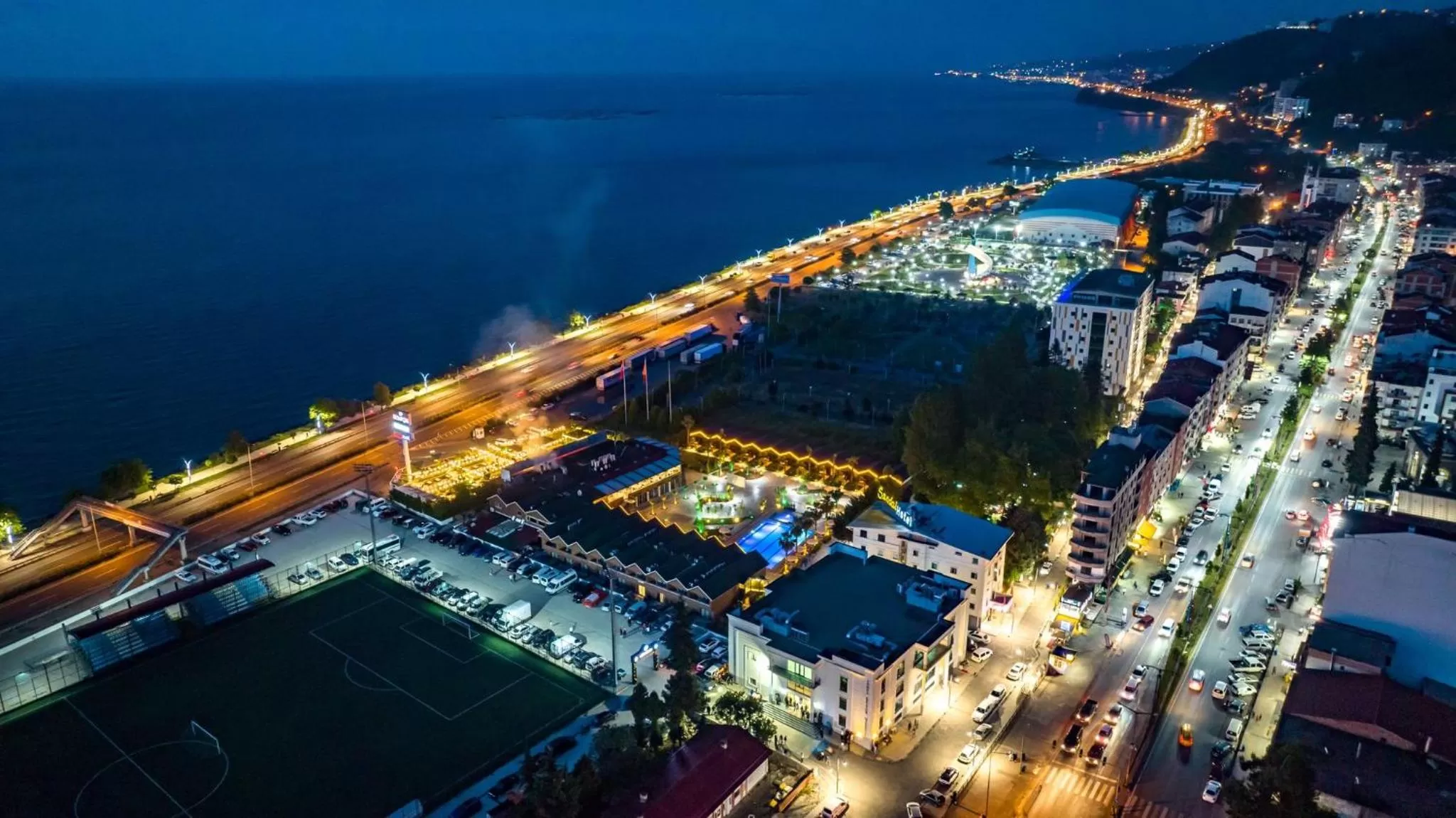 Night, Bird's-eye View in Sandal Otel