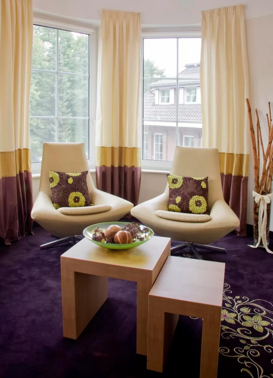 Seating area in Hotel Robben