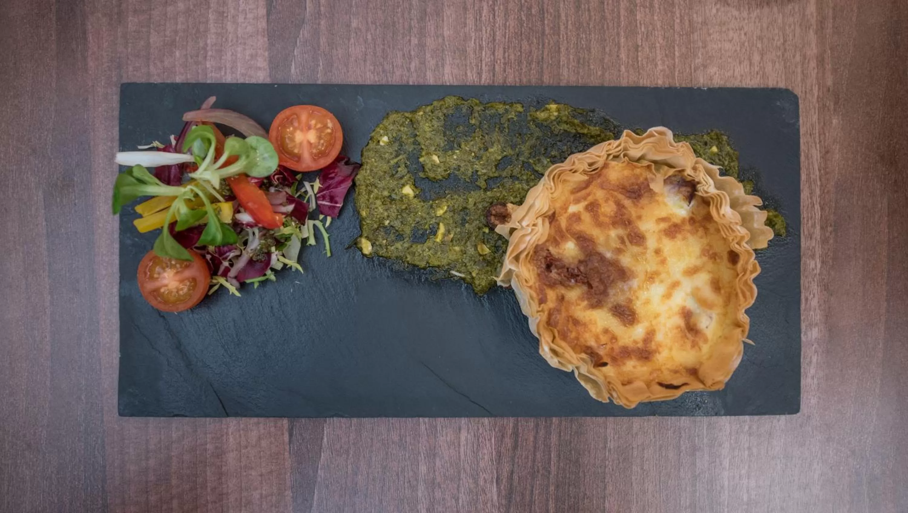 Food close-up in Alexandra Hotel