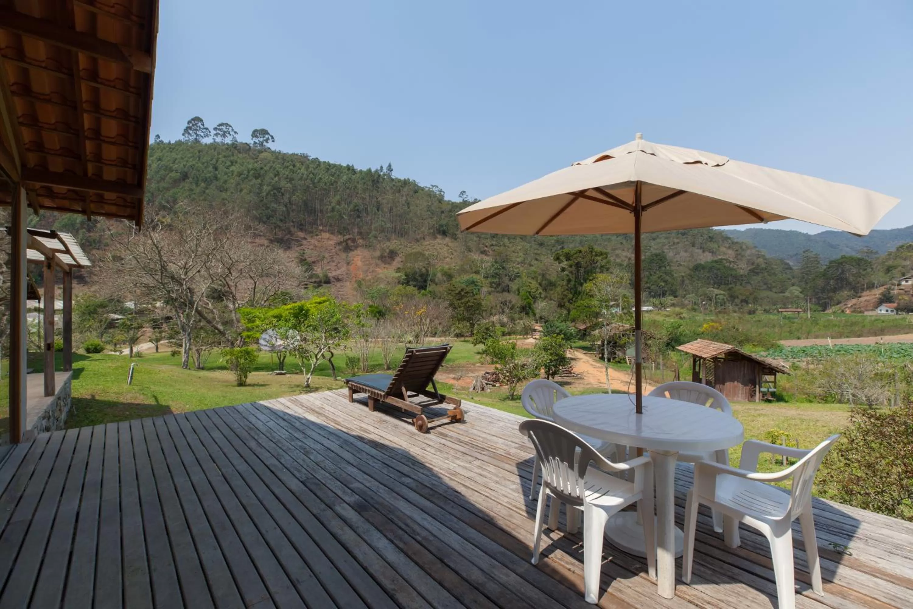 Balcony/Terrace in Pousada Mariza