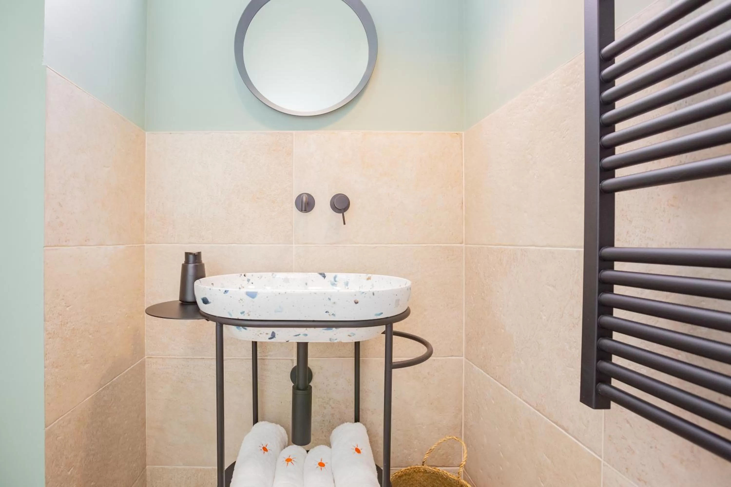 Bathroom in Filia Solis - Old Town SUITEs & SPA
