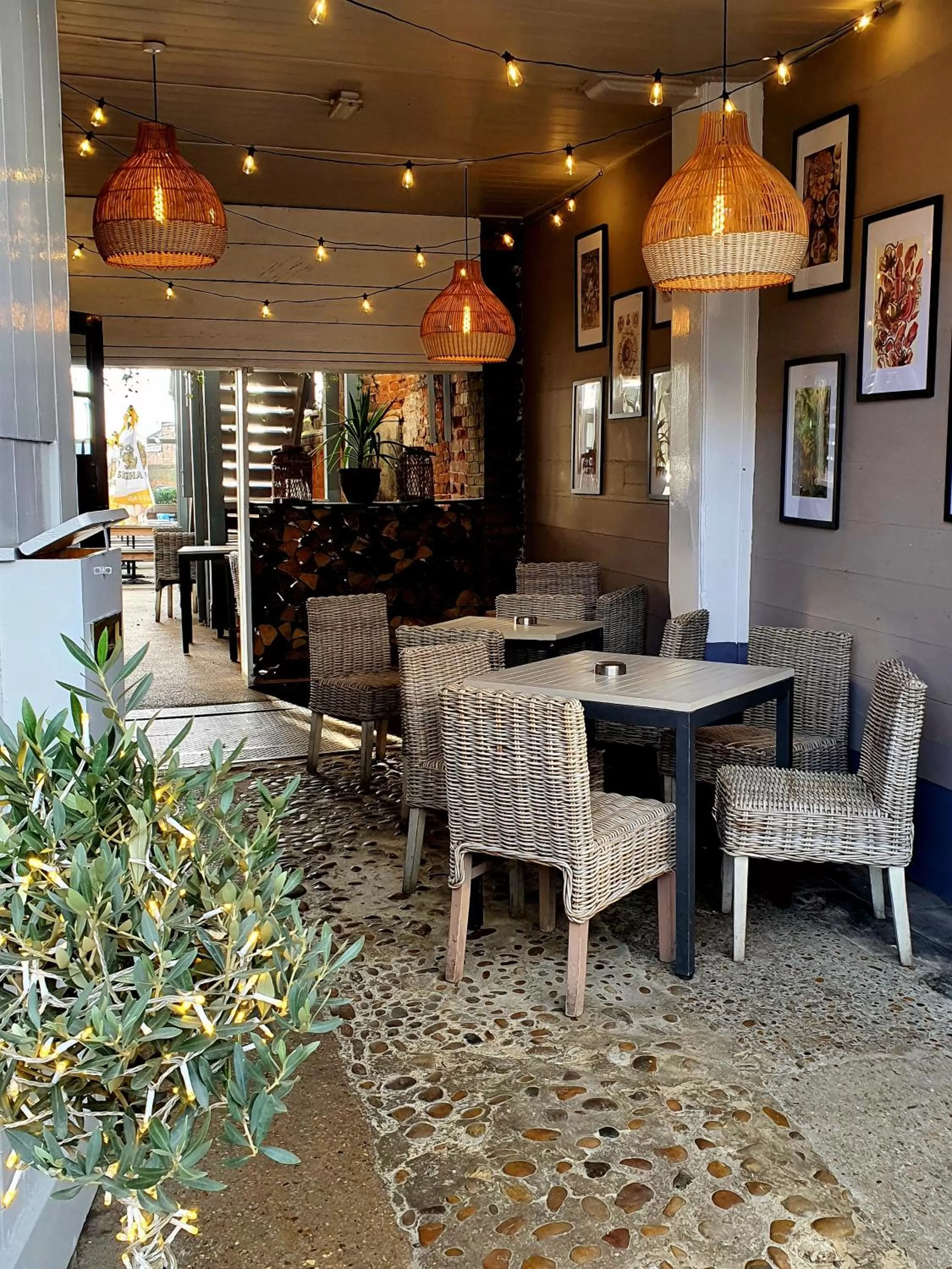 Seating area in White Horse