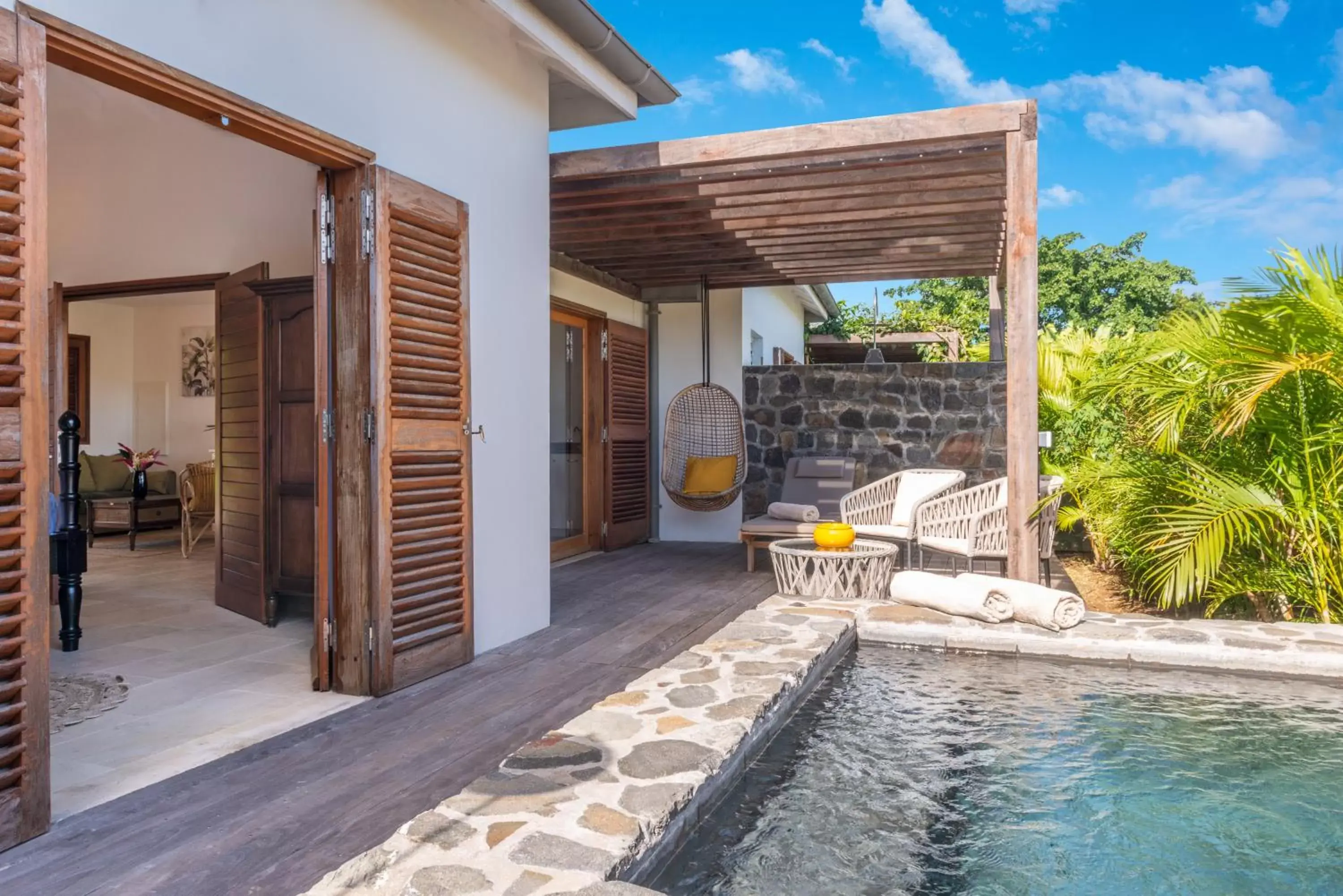 Bungalow with Patio in Habitation Saint Charles - Hôtel de Charme & Spa Bungalow with Patio in Habitation Saint Charles - Hôtel de Charme & Spa