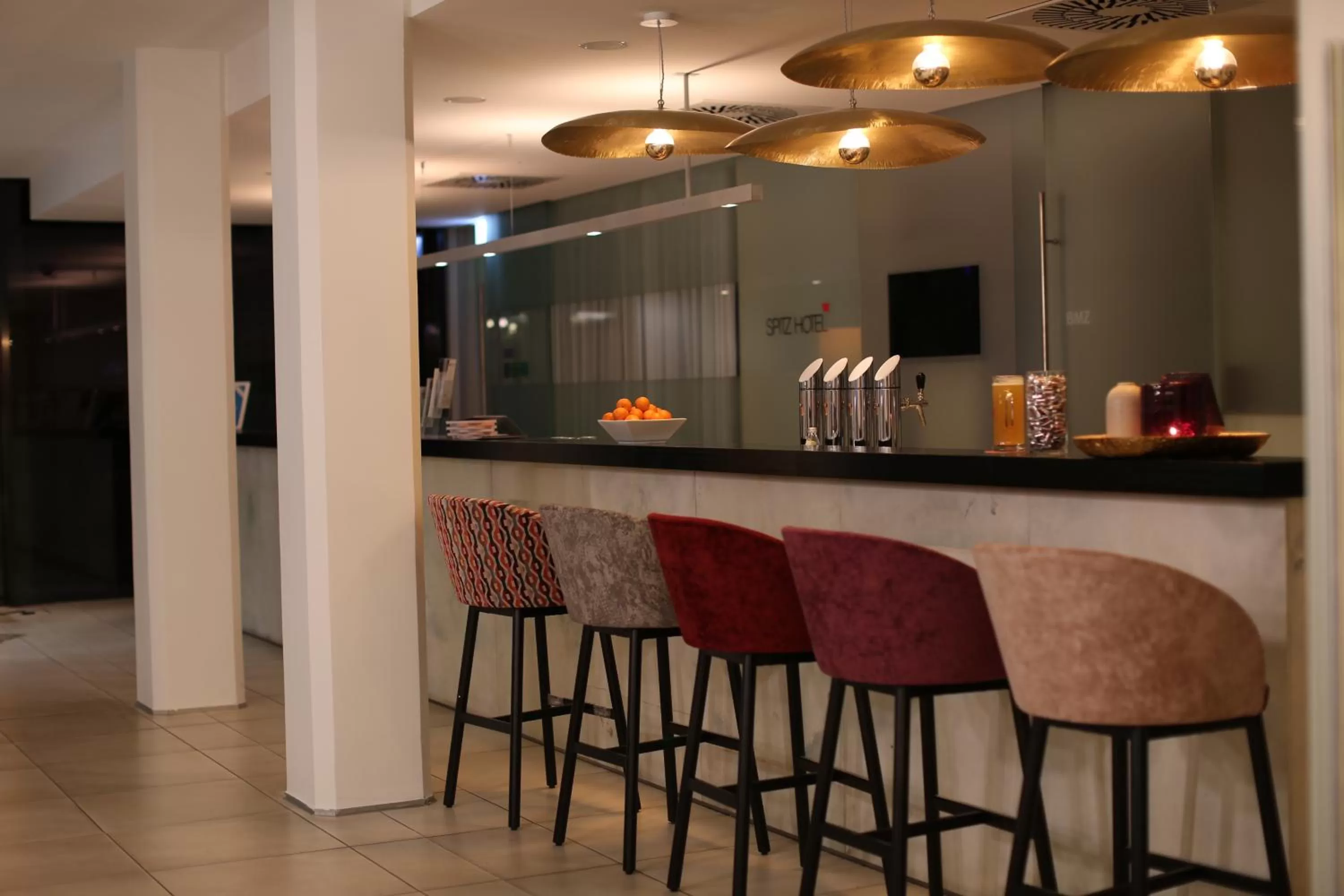 Lounge or bar in arte Hotel Linz