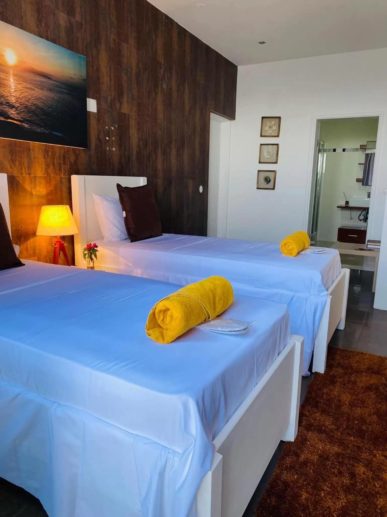 Bed in Fogo Boutique Hotel