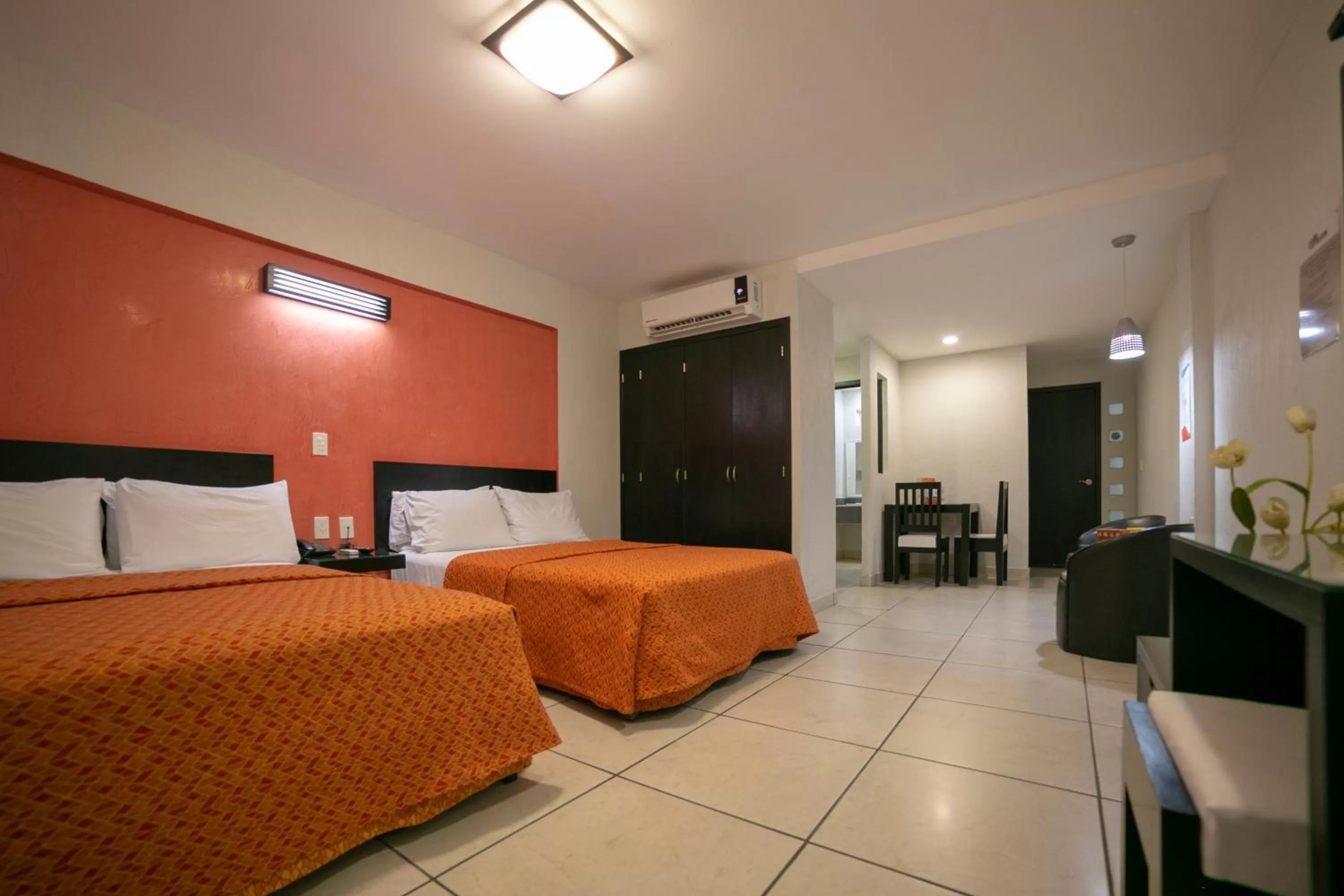 Bed in Hotel RS Suites