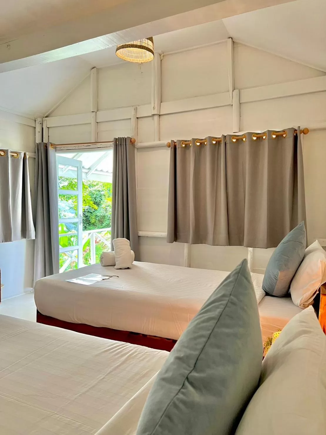 Bed in Siam Bay Resort