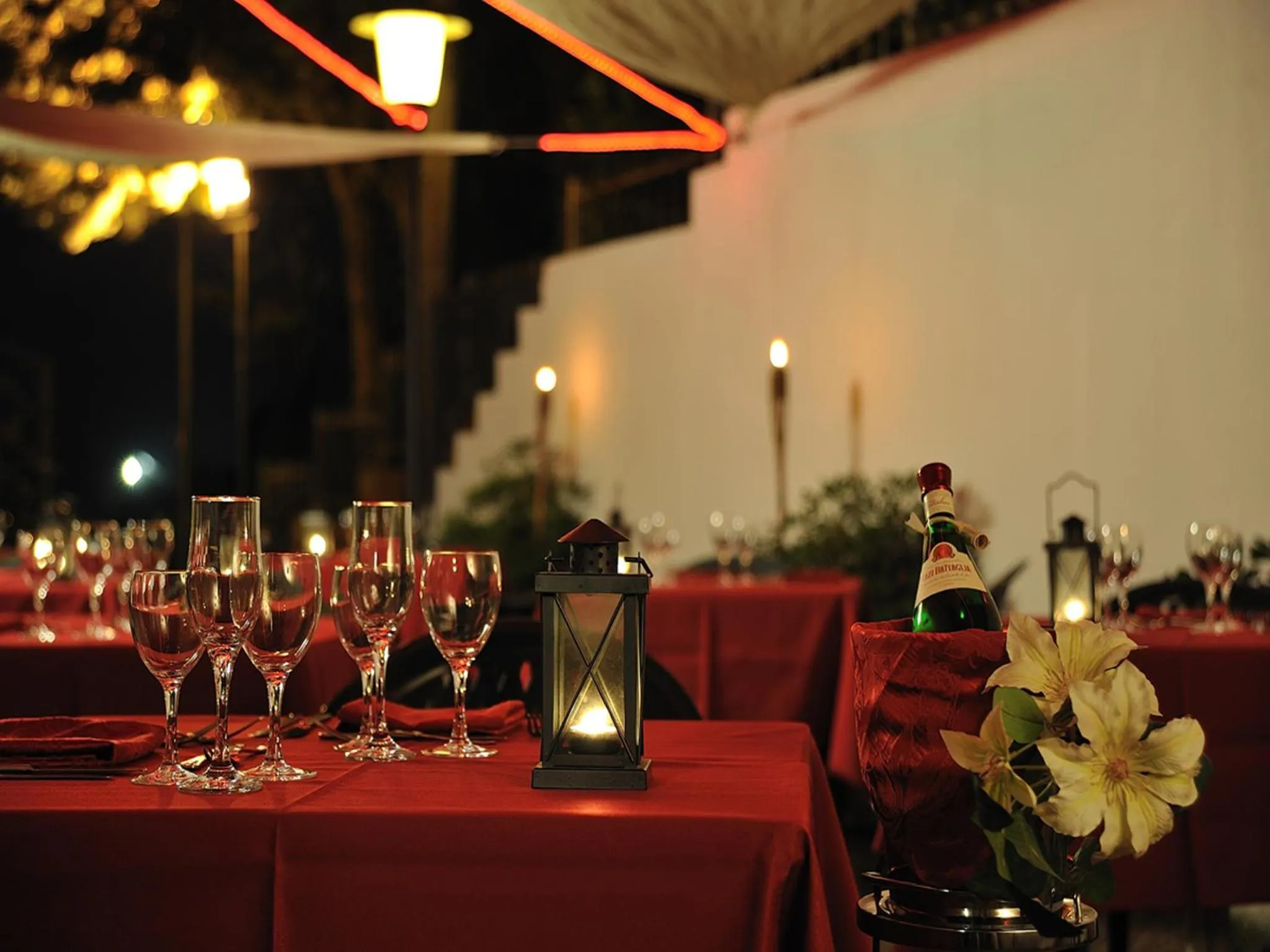 Patio in Hotel & Residence Dei Duchi