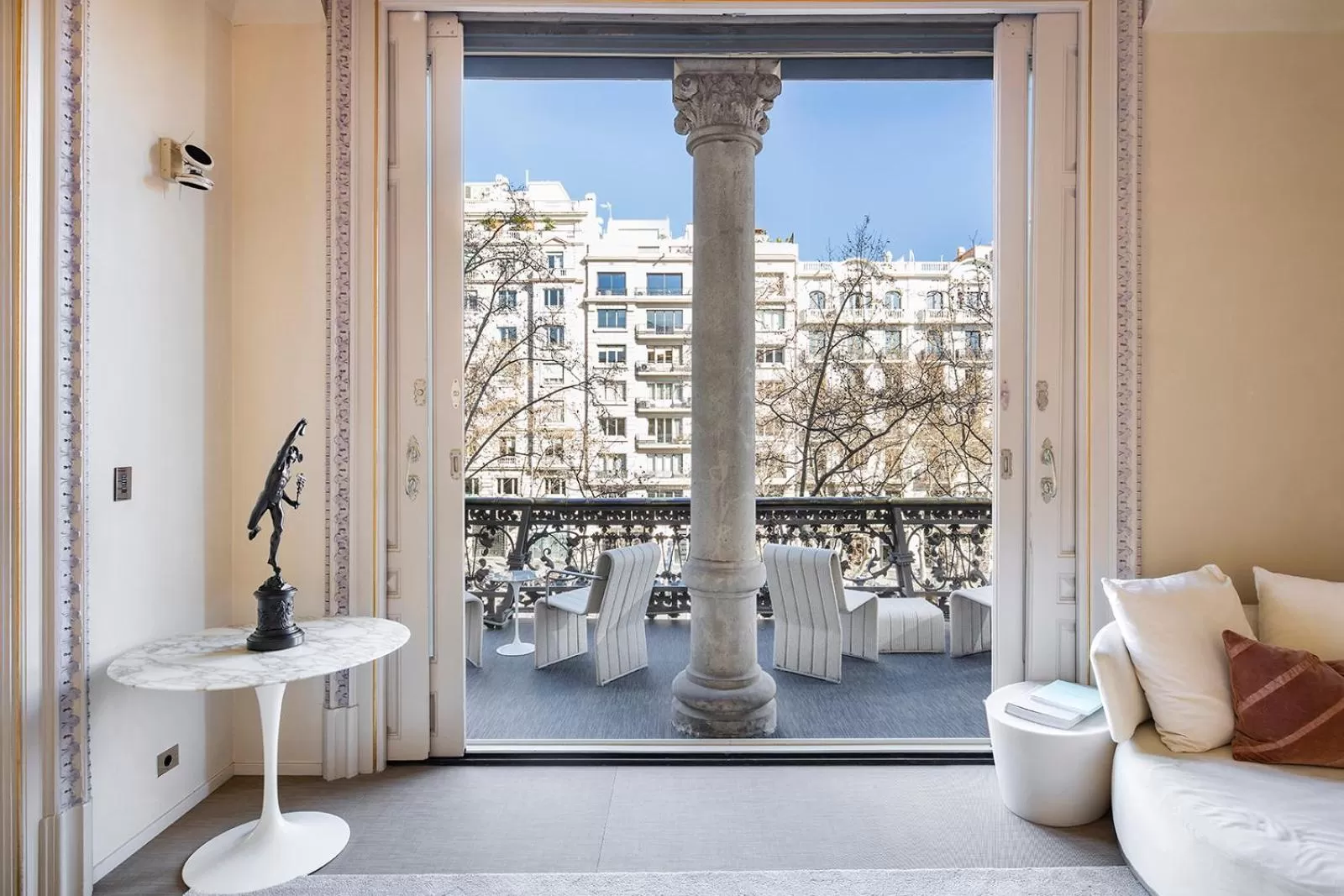 Balcony/Terrace in El Palauet Modernist Suites Barcelona