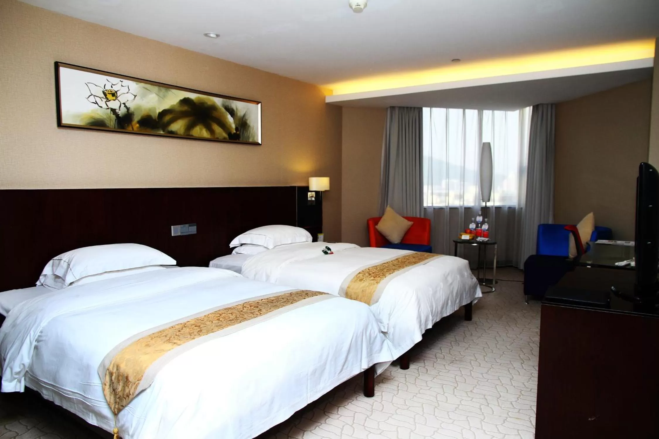 Bed in The Pavilion Century Tower (Huaqiang NorthBusiness Zone)