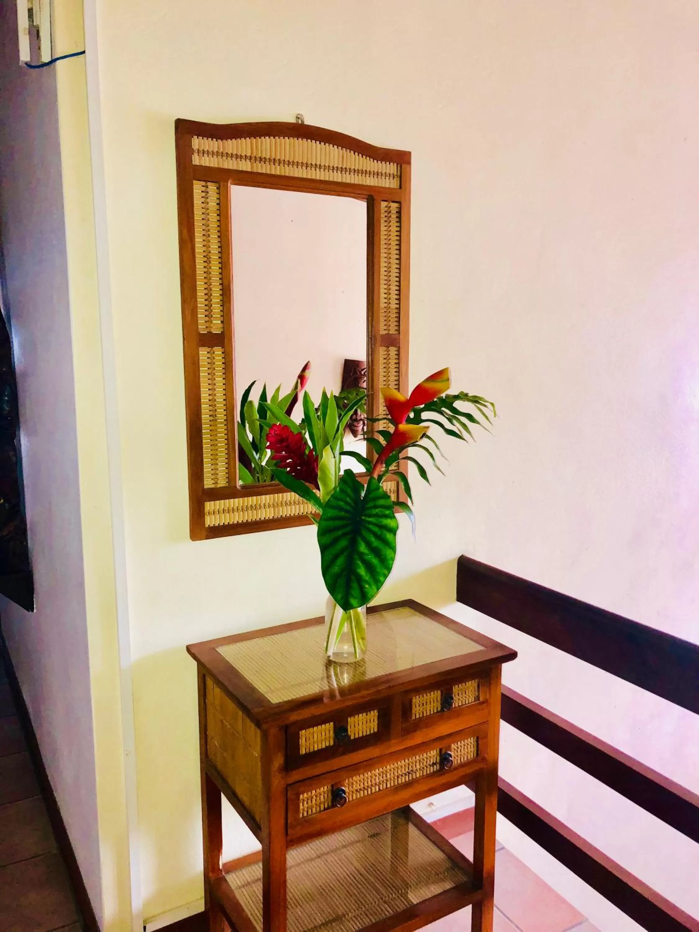 Decorative detail in Hotel Santo Vanuatu