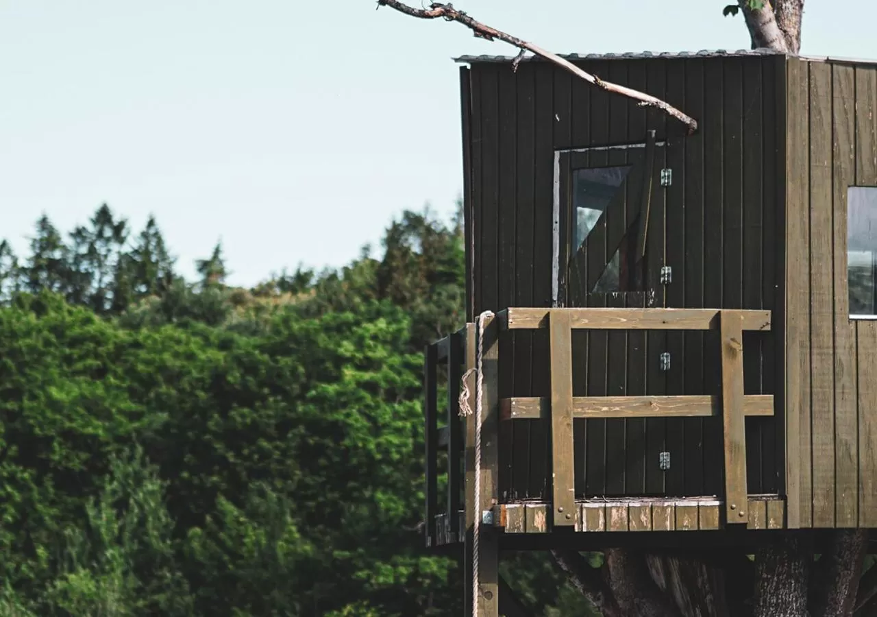 Natural landscape in Fladbro Kro