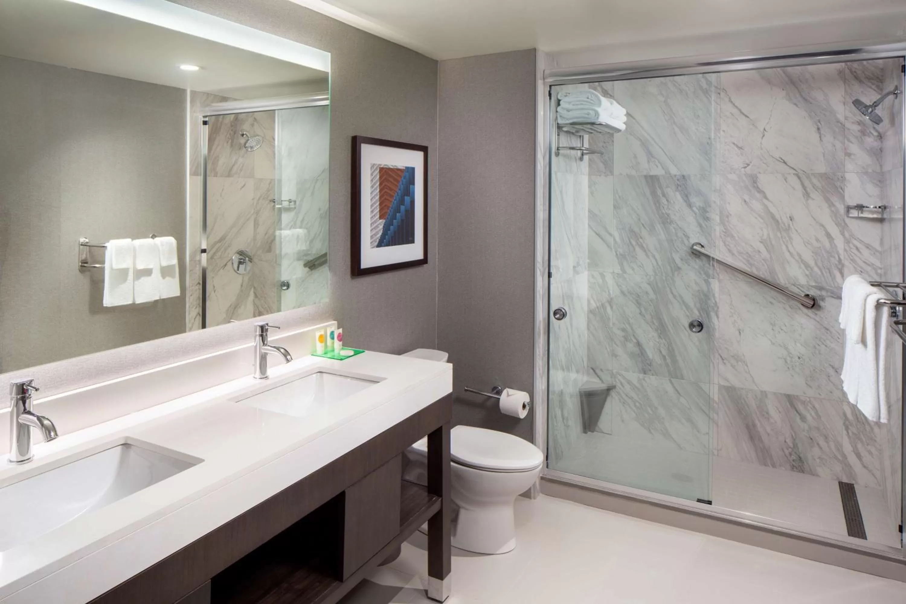 Bathroom in Hyatt Place Poughkeepsie - Hudson Valley