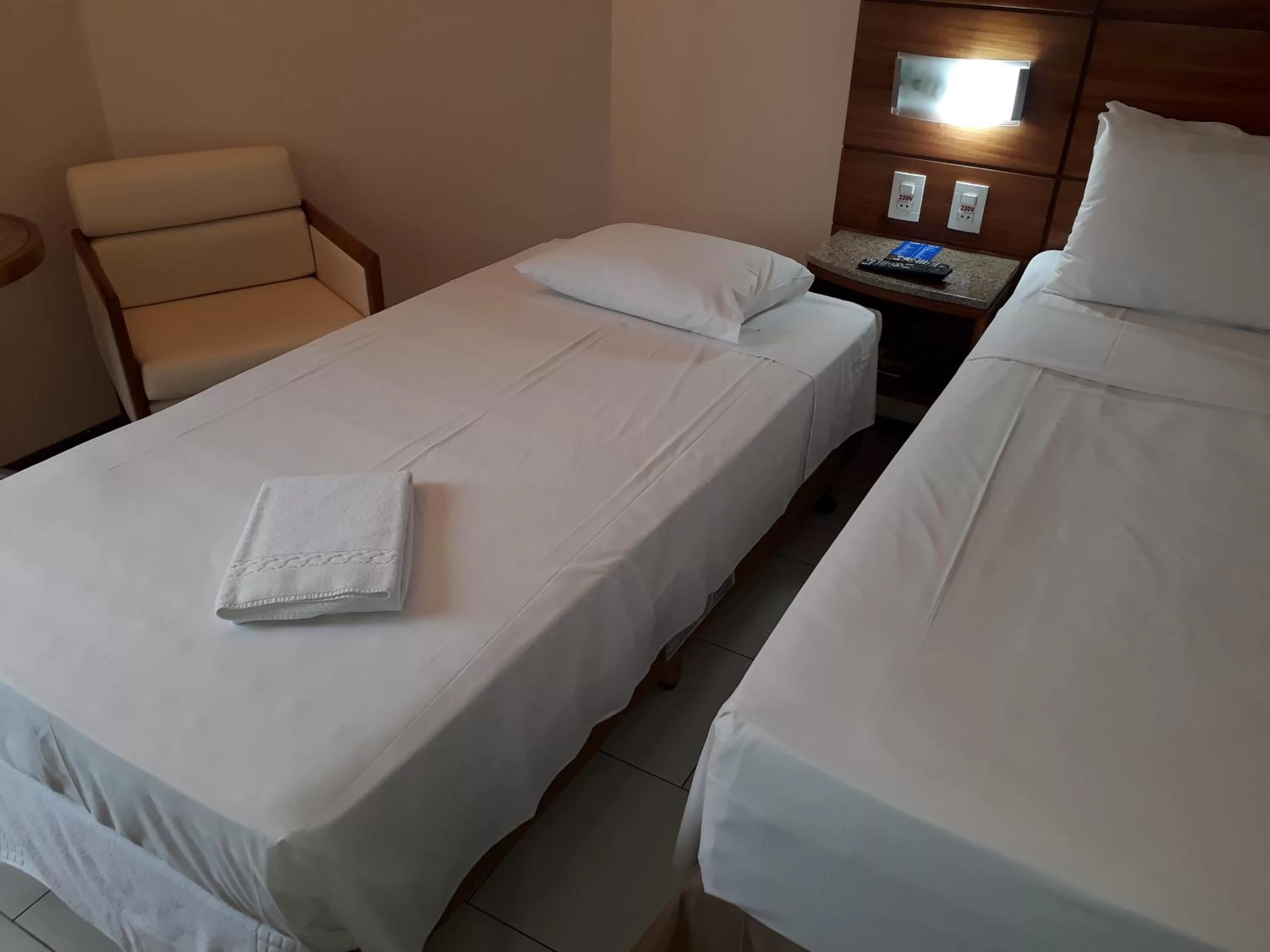 Bed in Hotel Princesa Louçã