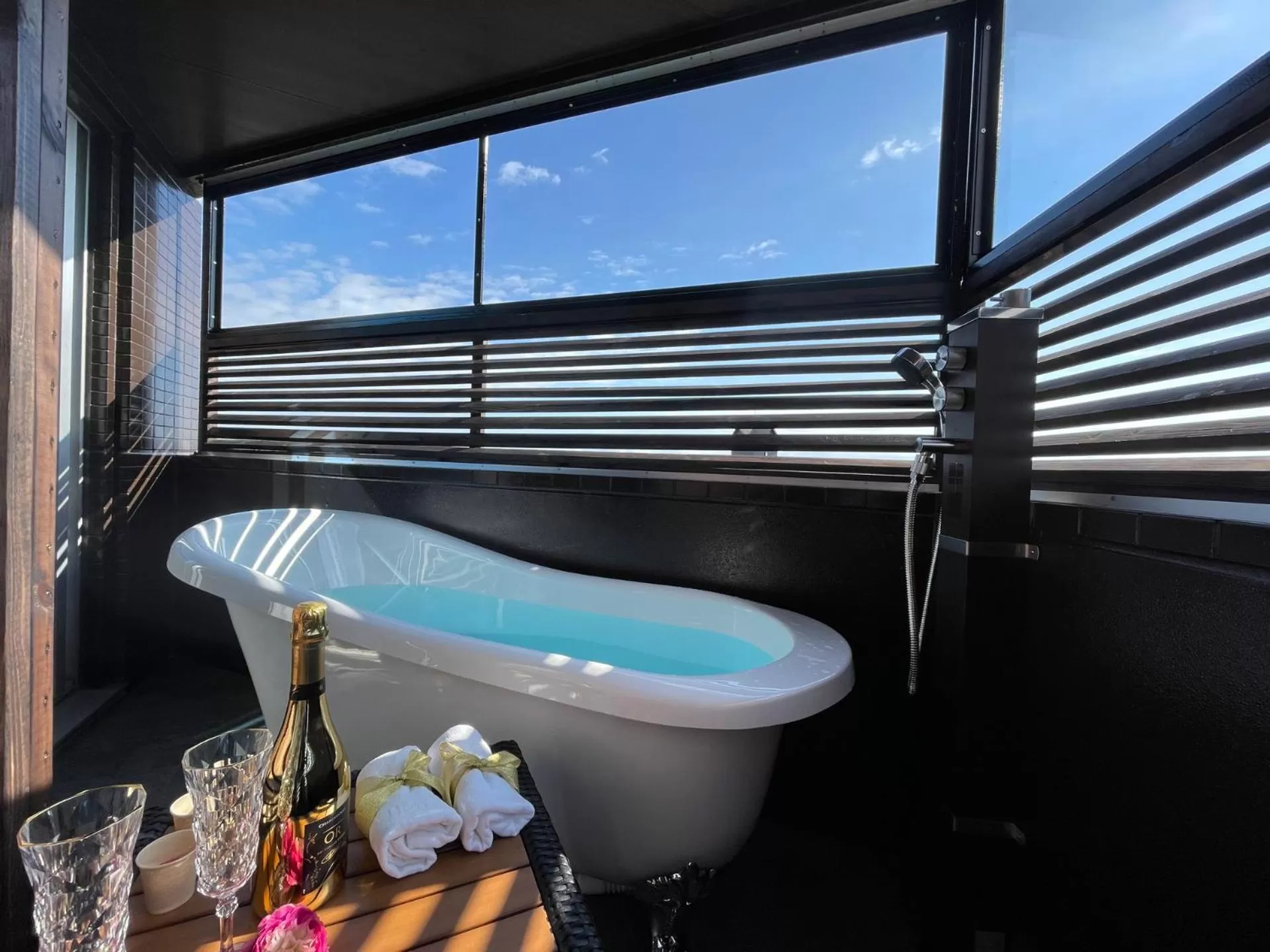 Open Air Bath in Hotel Renaissance Sendai (Leisure Hotel)