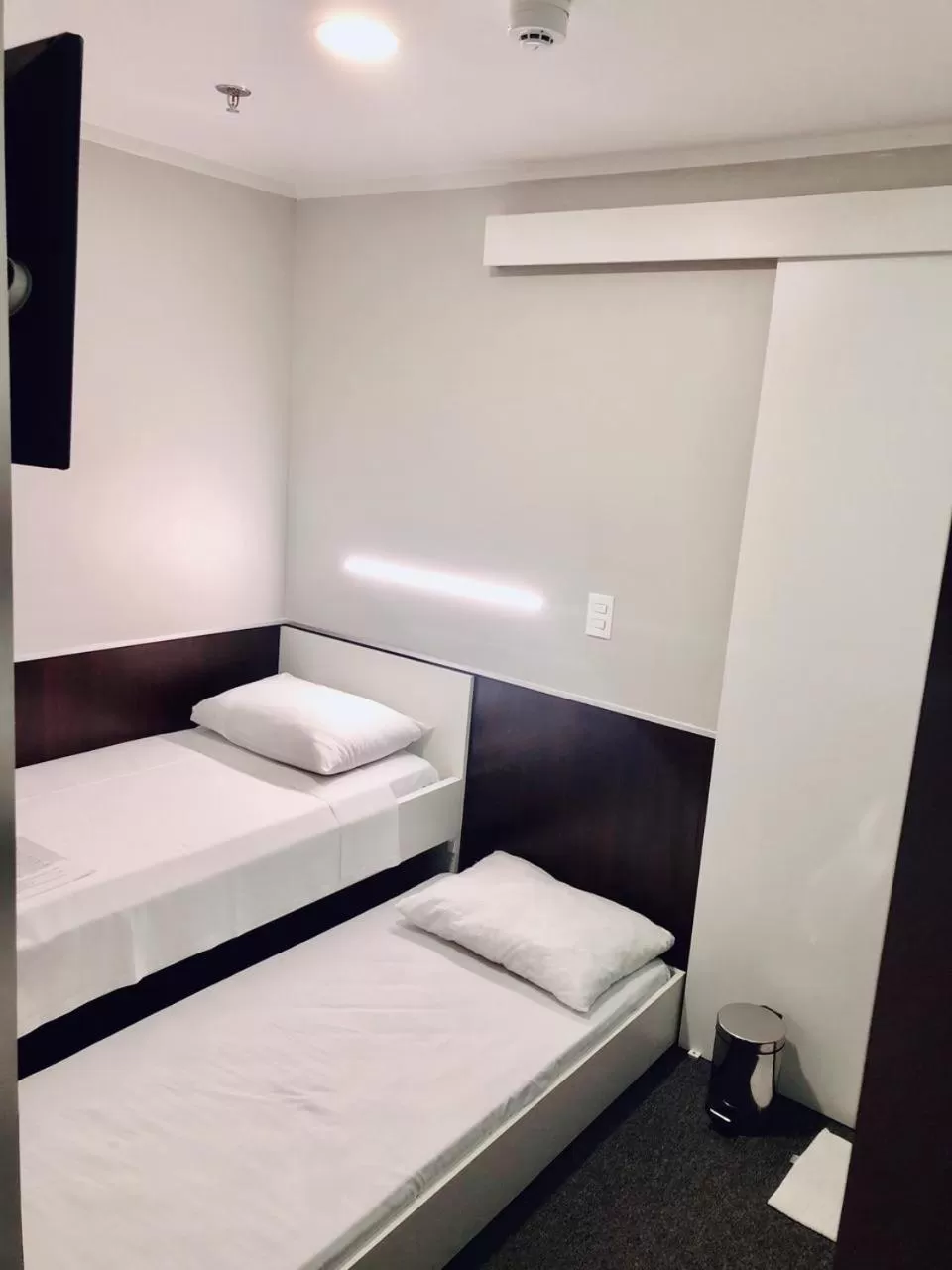 Bed in Hotel Aero Sleep Campinas