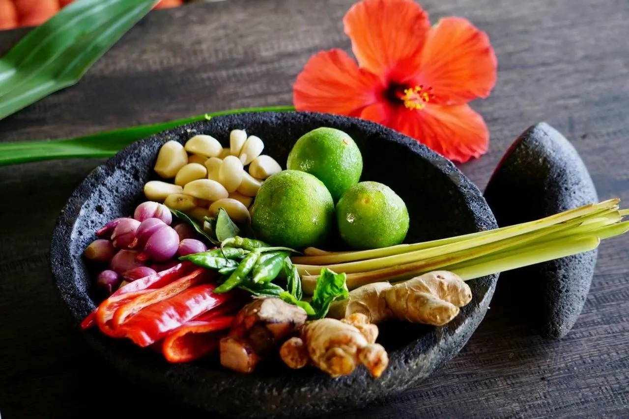 Lunch in Bali Harmony Villa