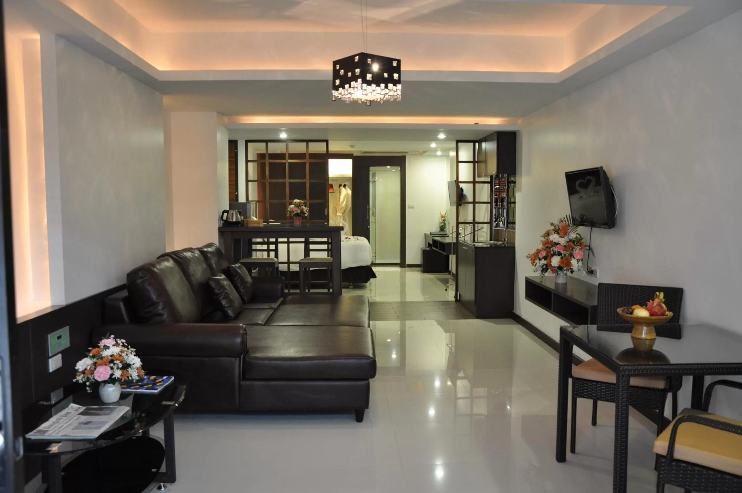 Living room in The Gallery At Koh Chang