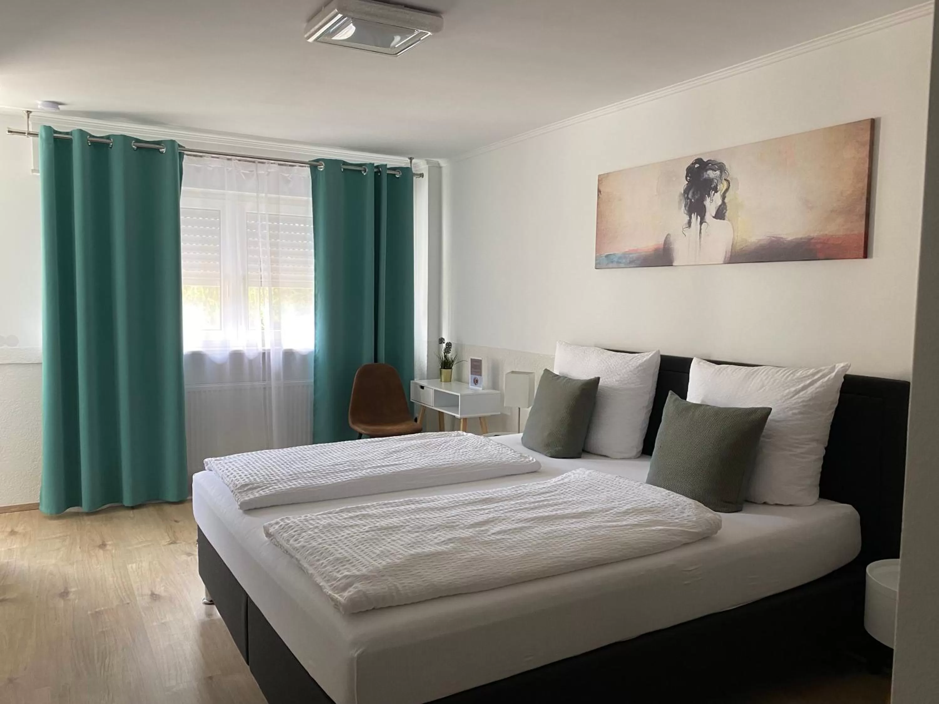 Bed in Hotel am Hafen