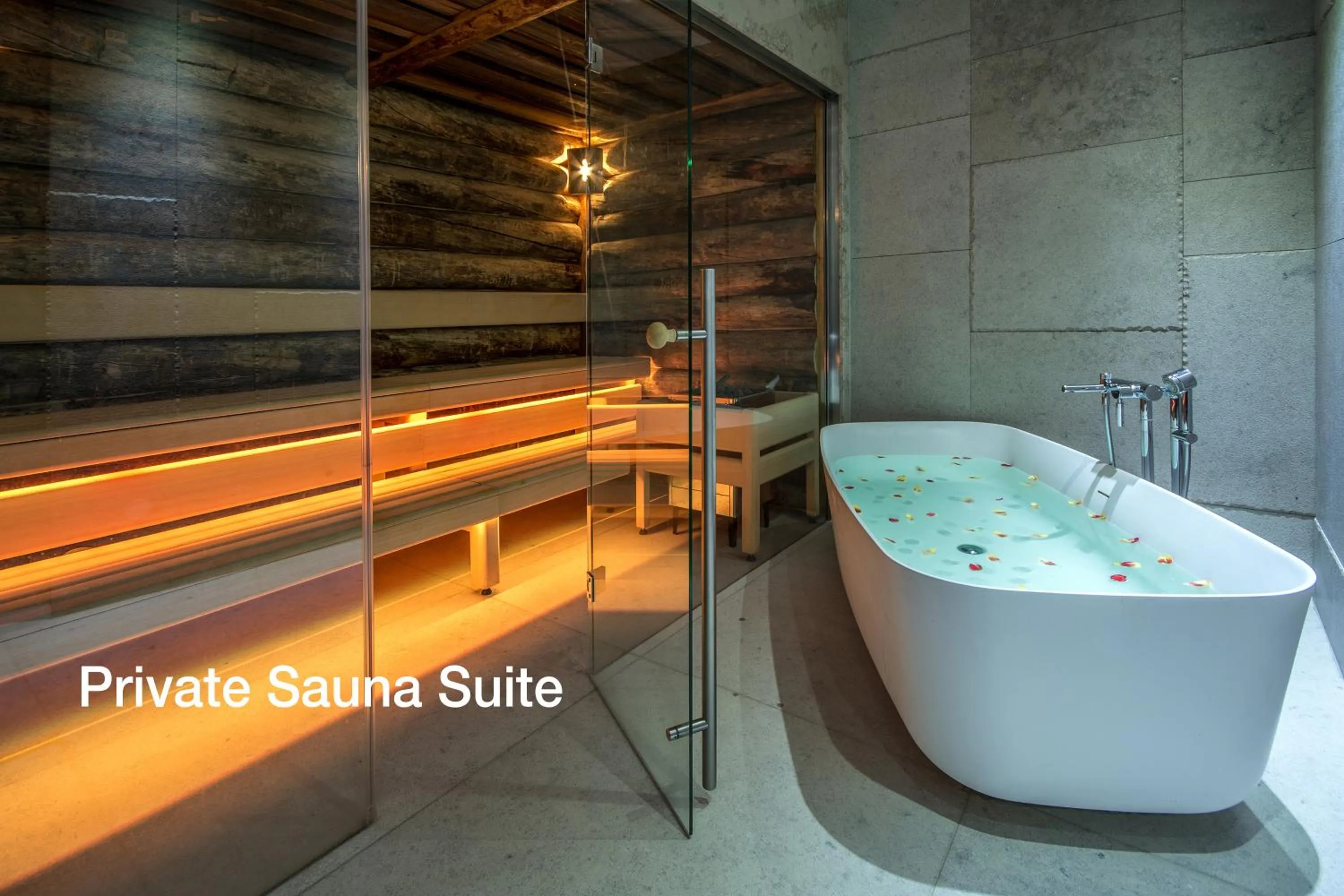 Sauna in Prezident Luxury Spa & Wellness Hotel