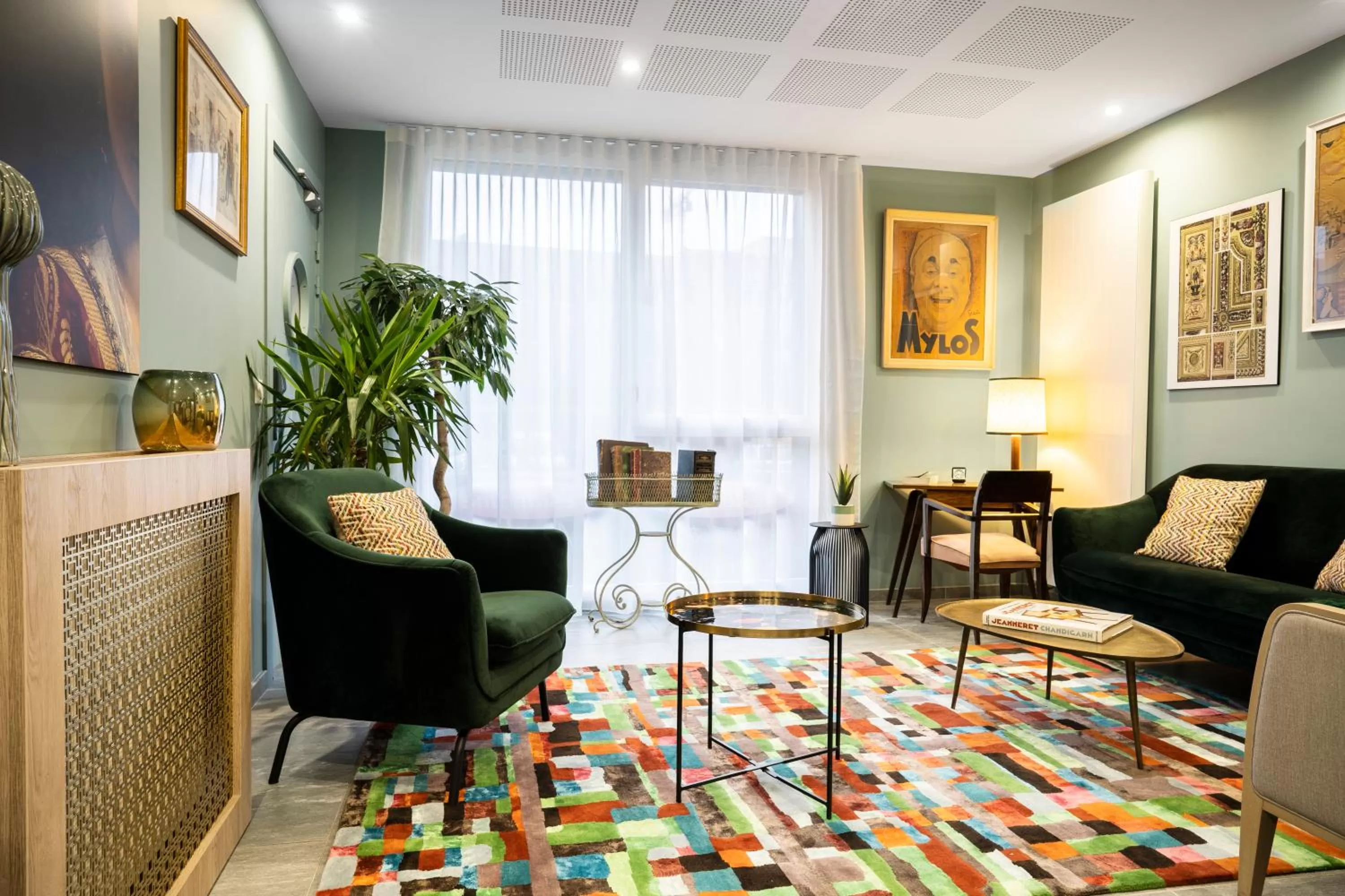 Living room in Residhome Saint Ouen