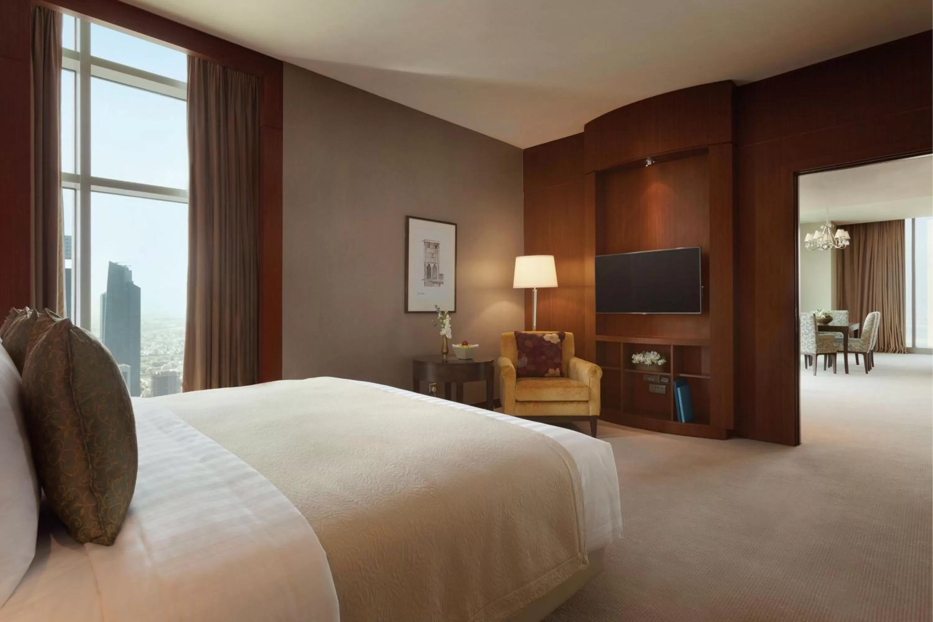 Photo of the whole room, Bed in JW Marriott Marquis City Center Doha