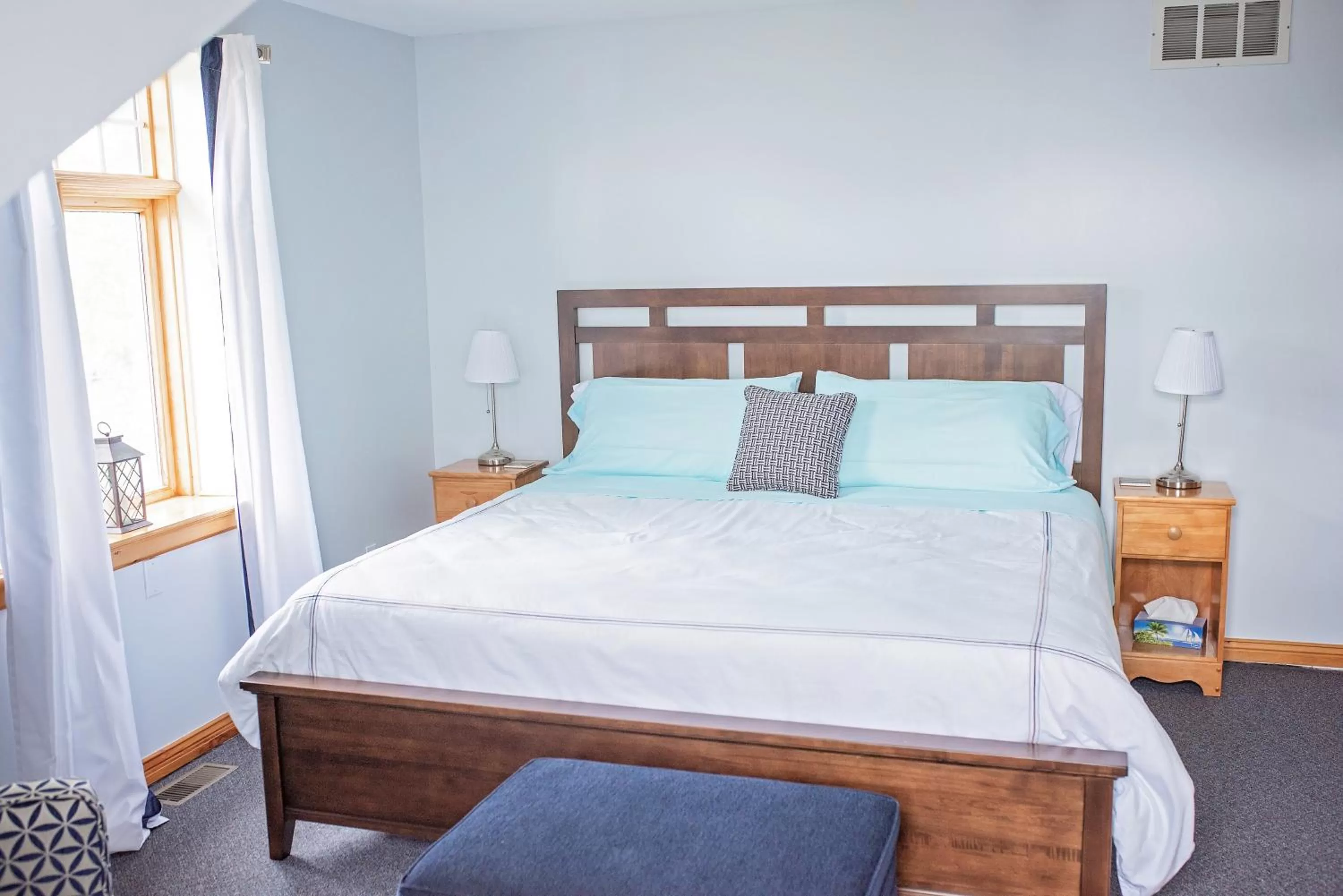 Bed in Rock Hill Bed & Breakfast