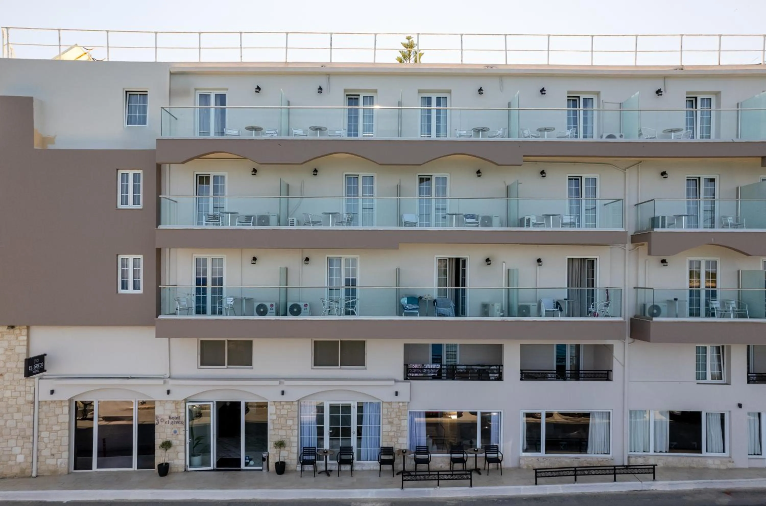 Property building in El Greco Hotel