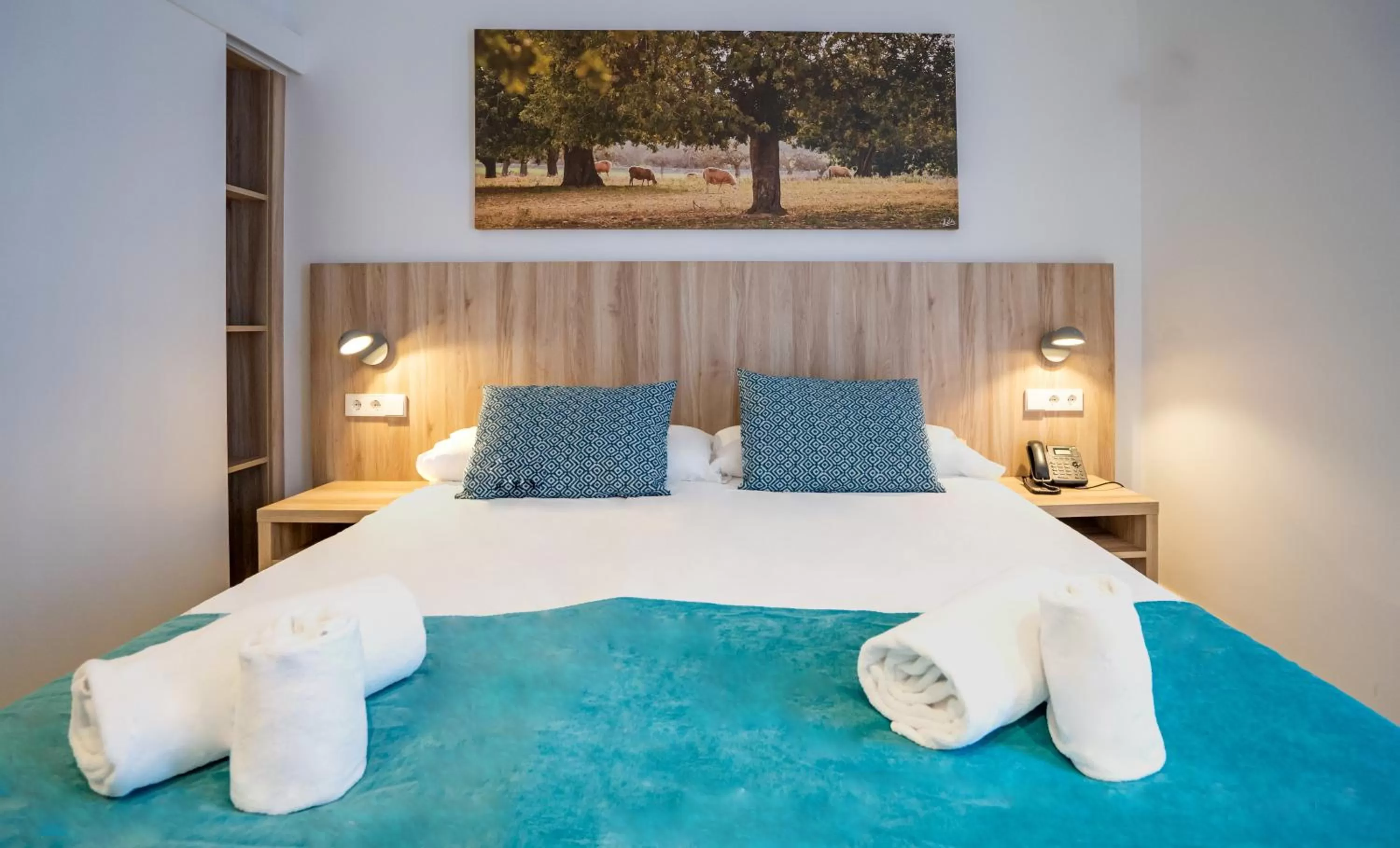 Bed in INNER Hotel Rupit "Adults Only"