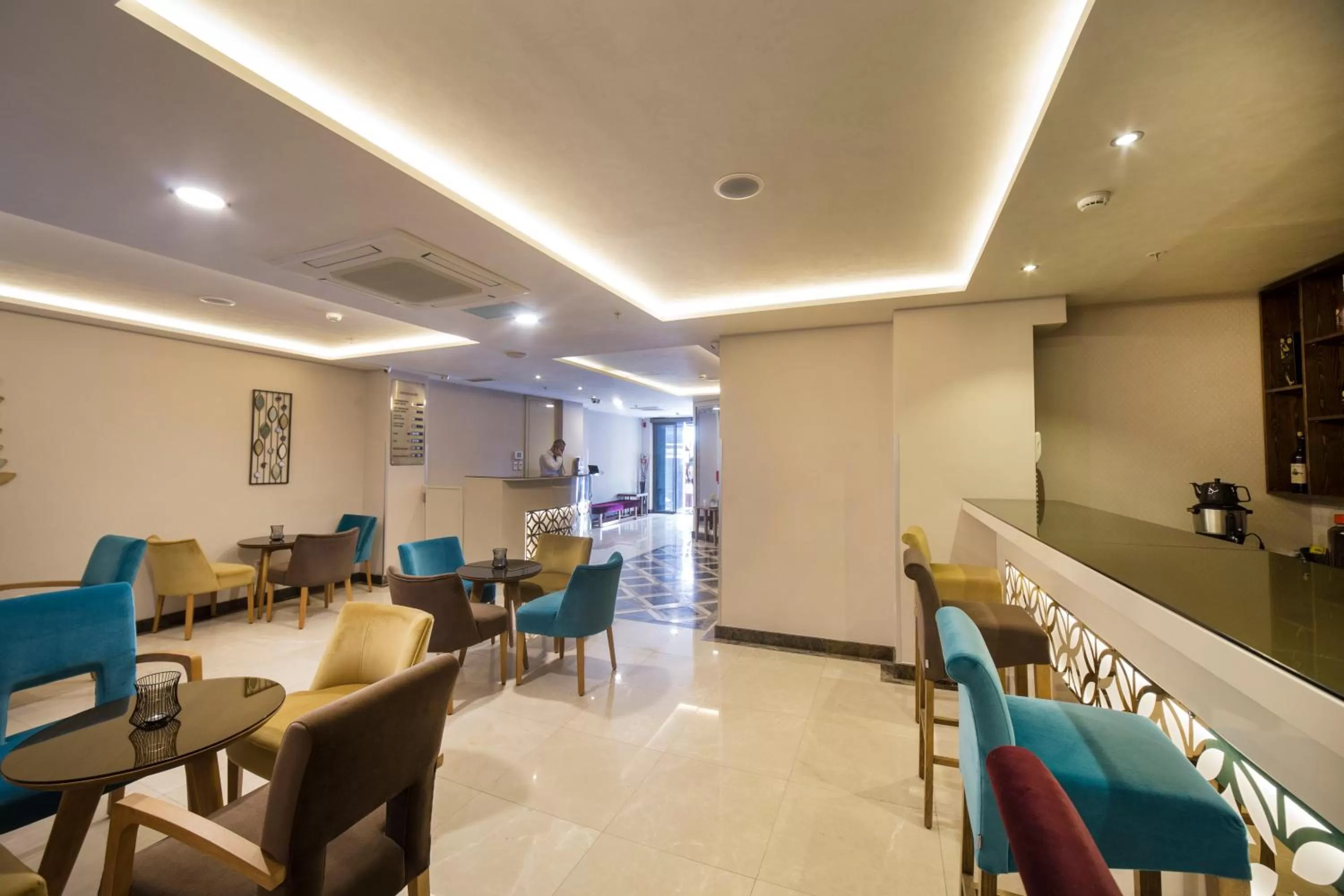 Lobby or reception in Meretto Hotel LALELİ