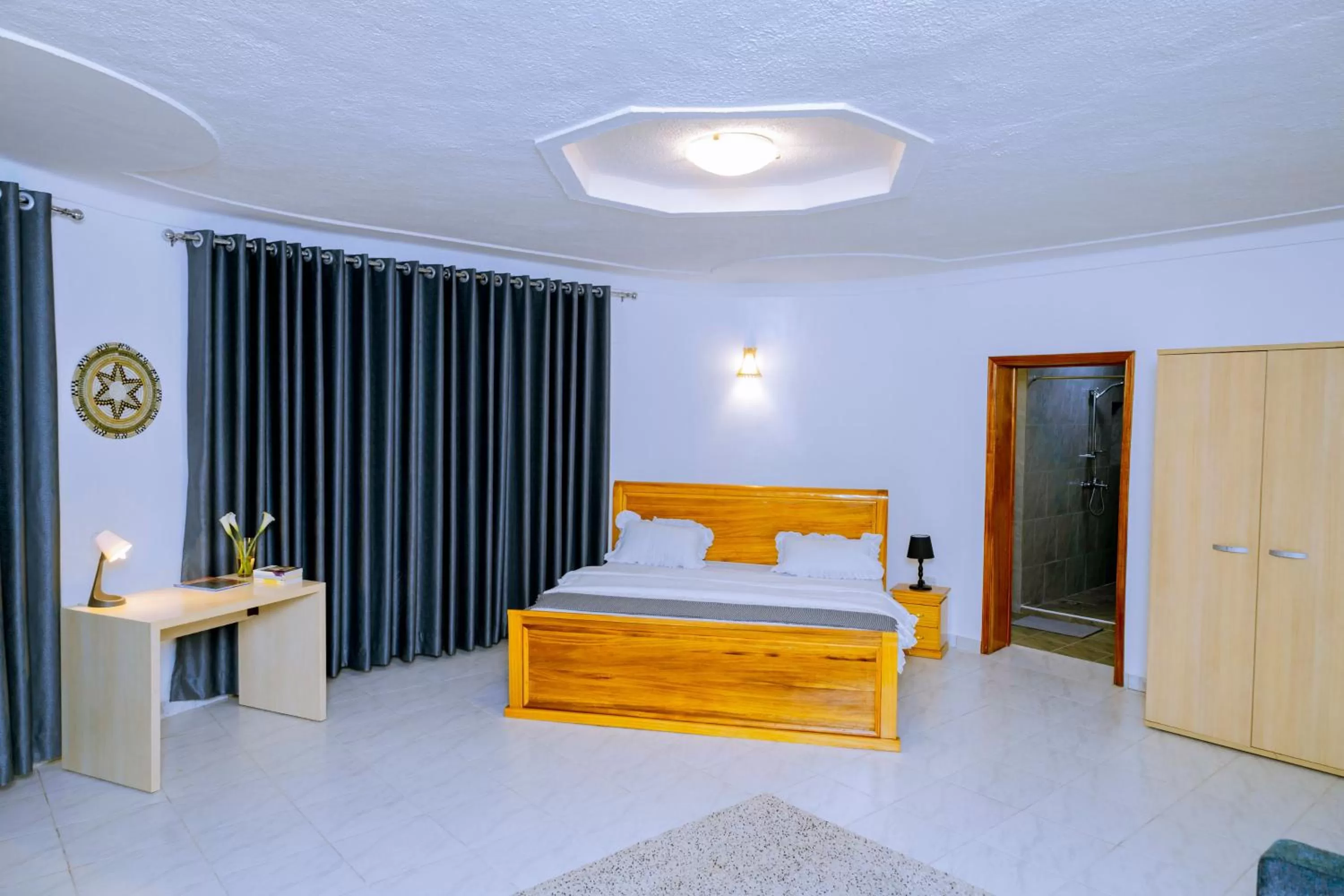 Photo of the whole room, Bed in Nature Kigali