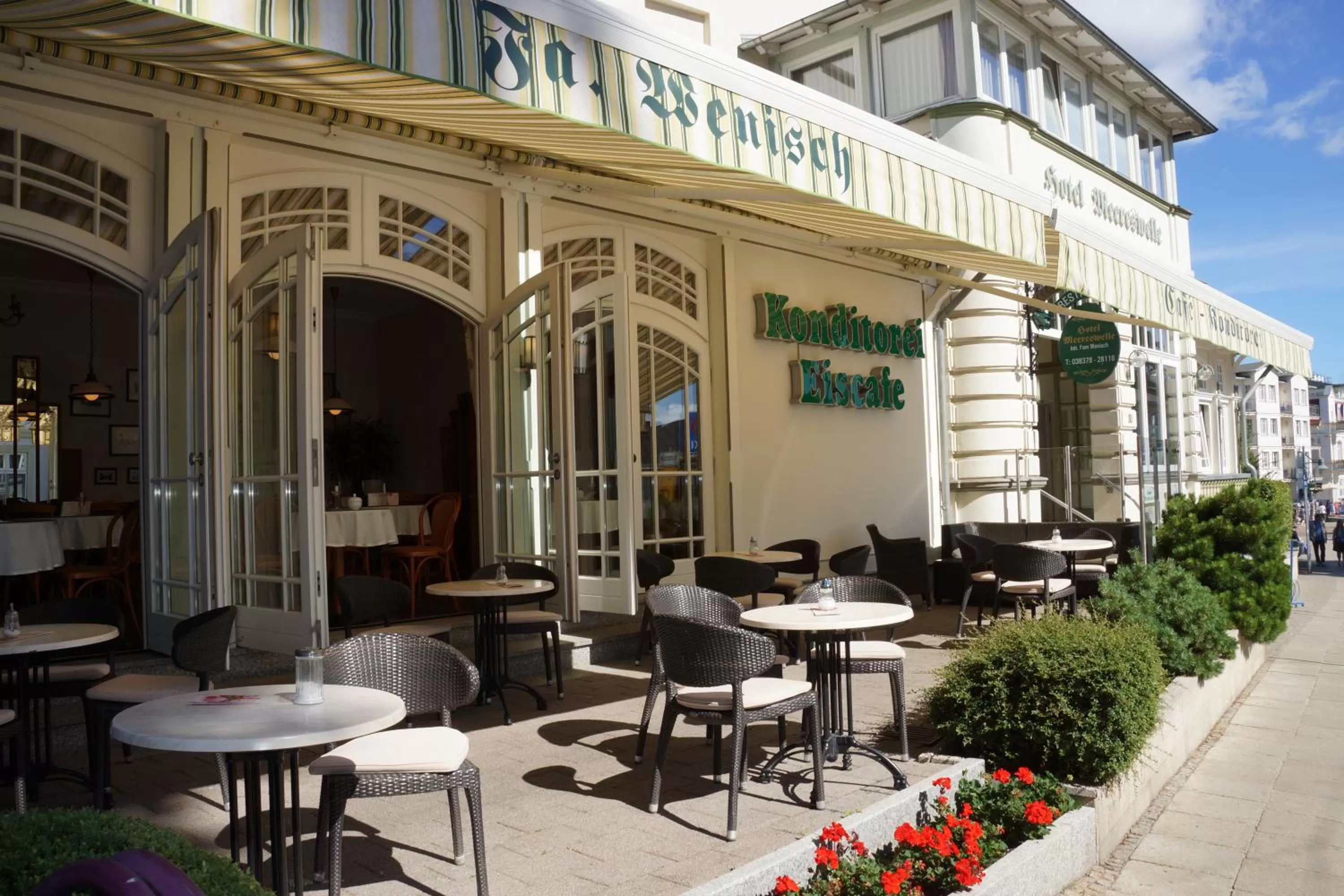 Coffee/tea facilities in Hotel Meereswelle - Anno 1875