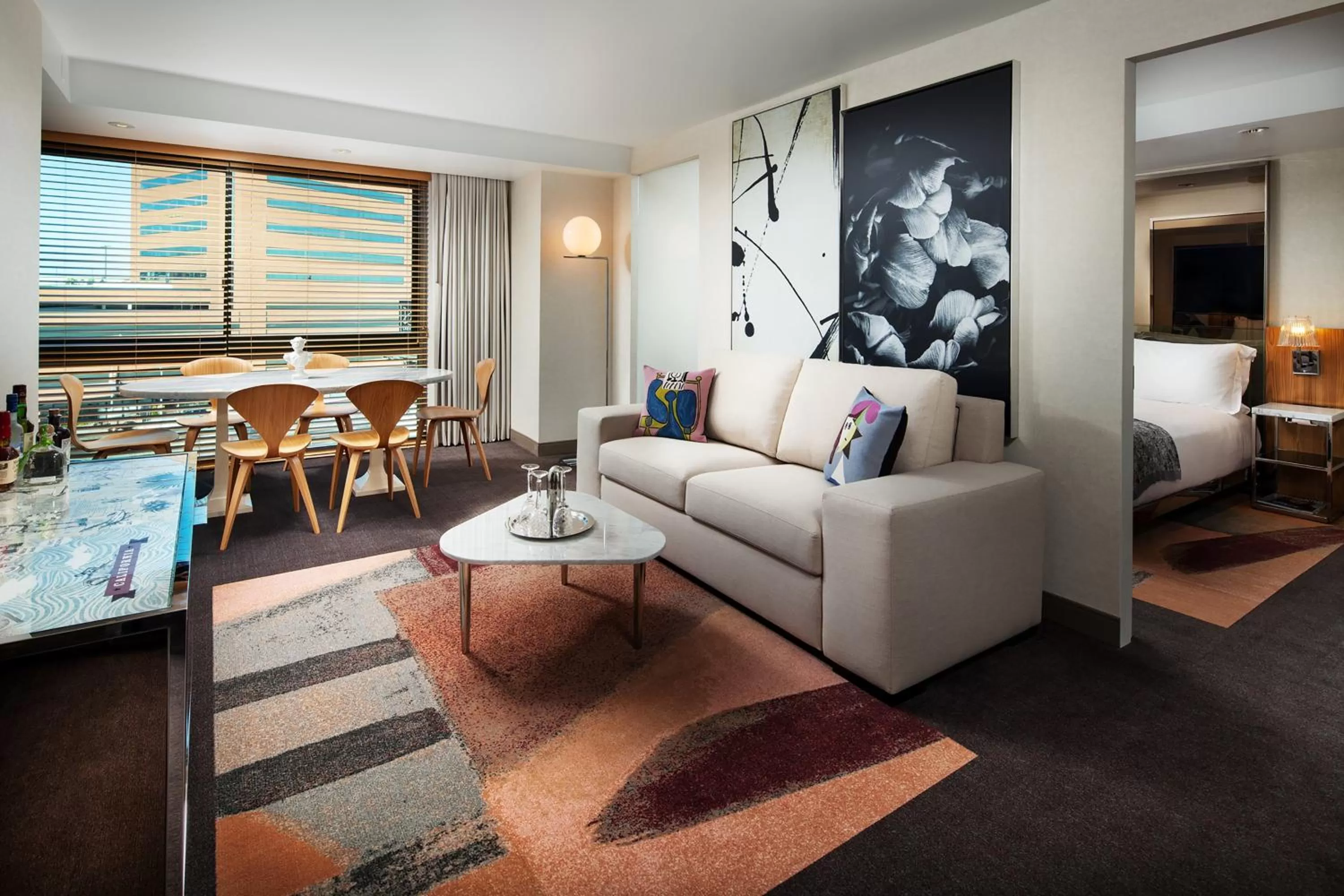 Bedroom in SLS Hotel, a Luxury Collection Hotel, Beverly Hills