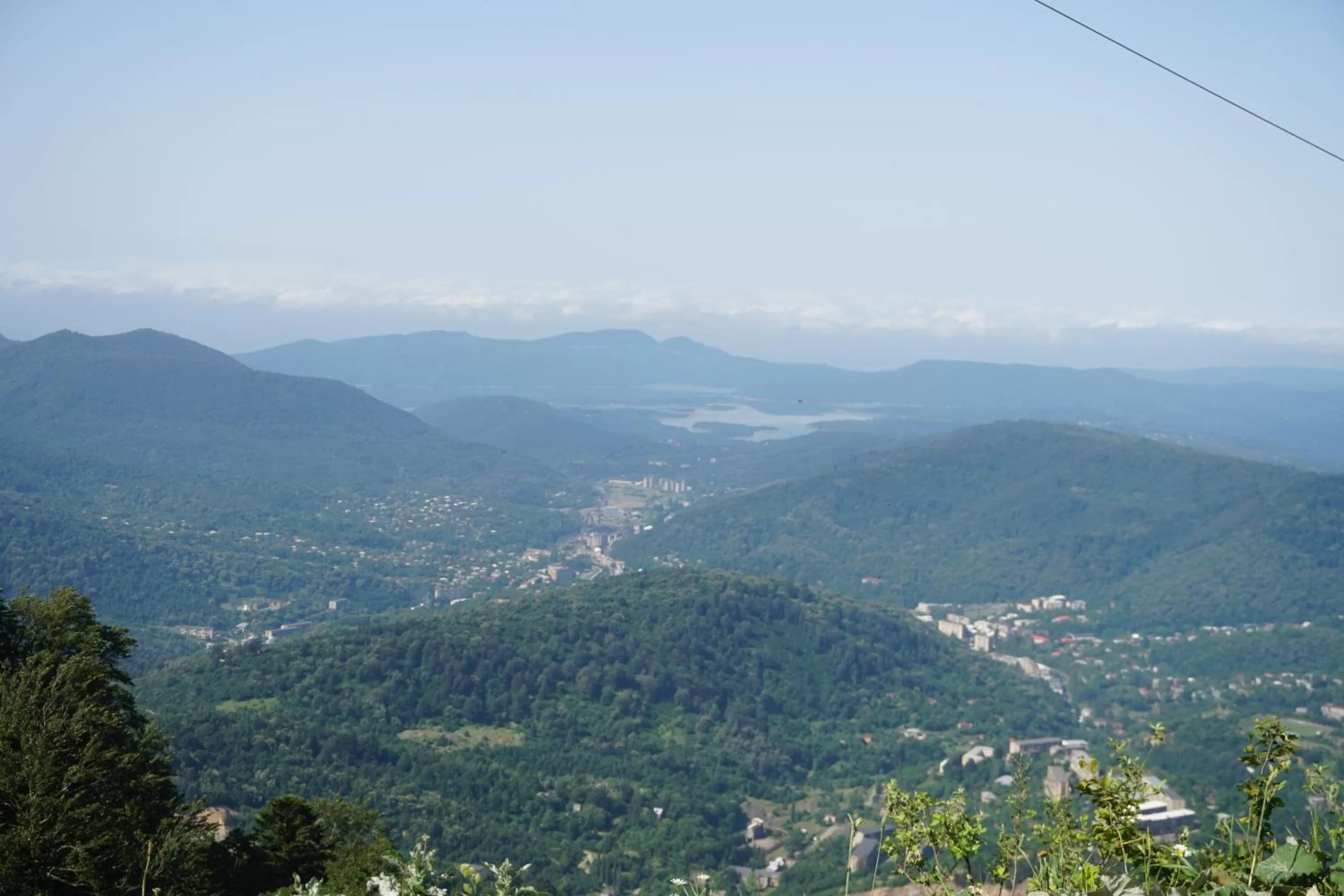 Mountain View in Hotel Tskhumi