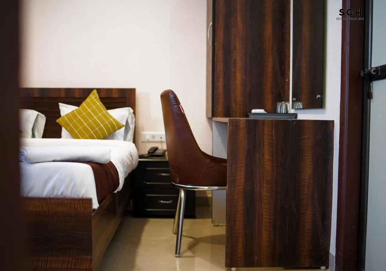 Bedroom, Bed in Sukoon Pearl inn