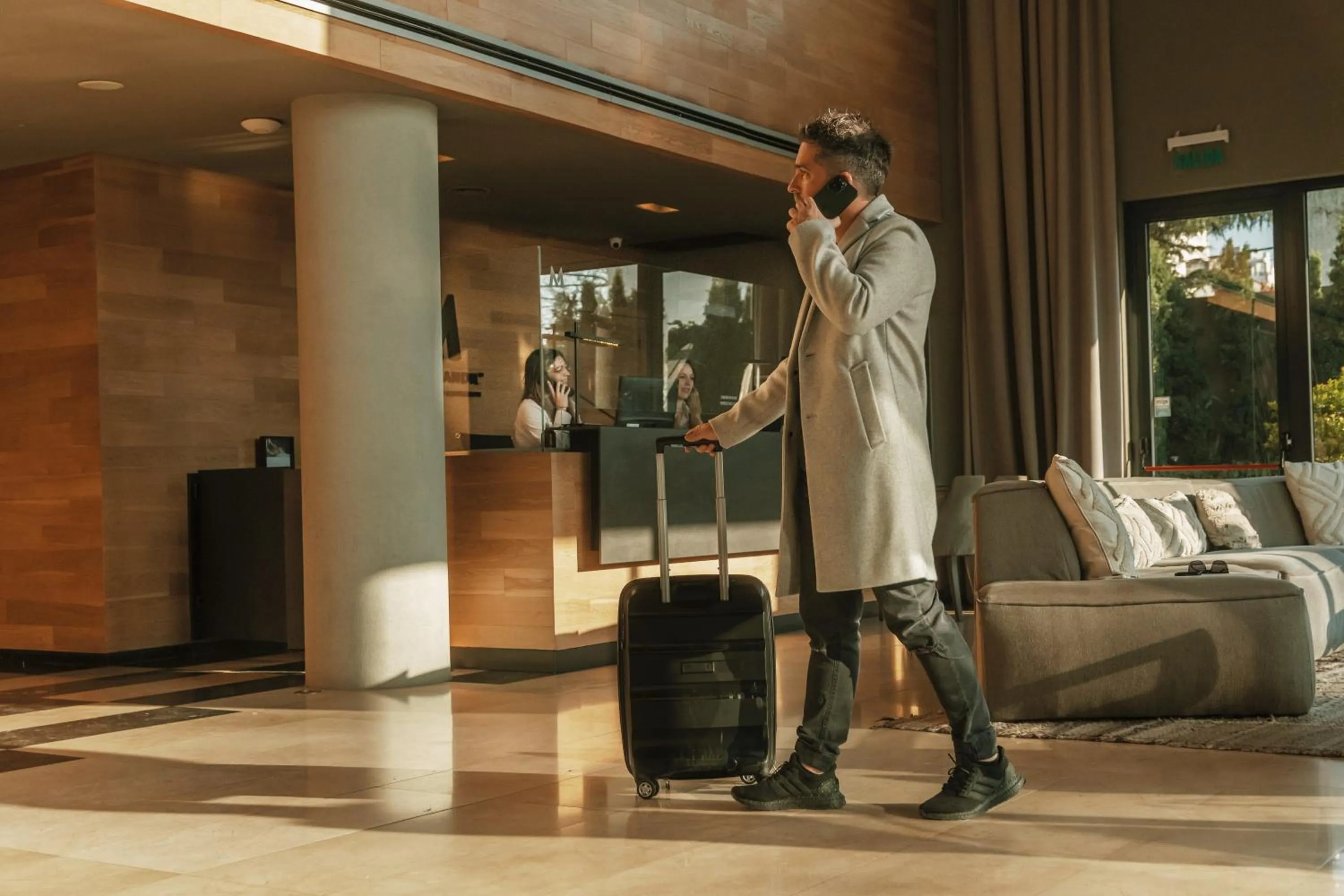 Lobby or reception in Mulen Hotel Tandil